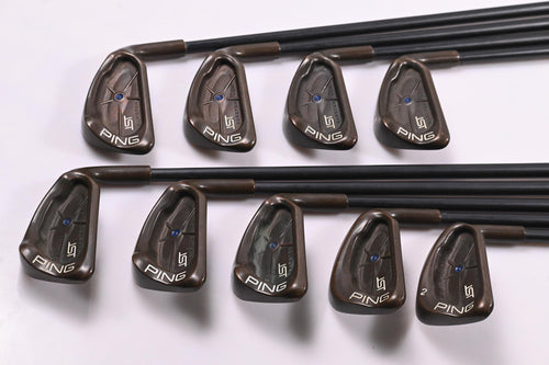 Ladies Ping ISI BeCu Irons / 3-PW+SW / Blue Dot / Ladies Flex Ping 54 Shafts