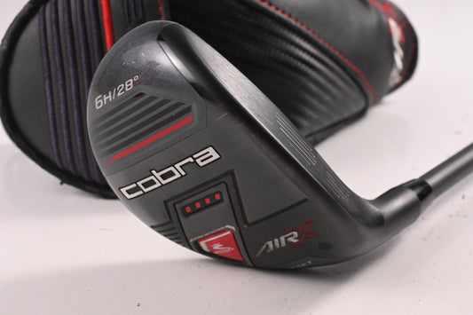 Cobra Air-X #6 Hybrid / 28 Degree / Regular Flex Cobra Ultralite 50 Shaft