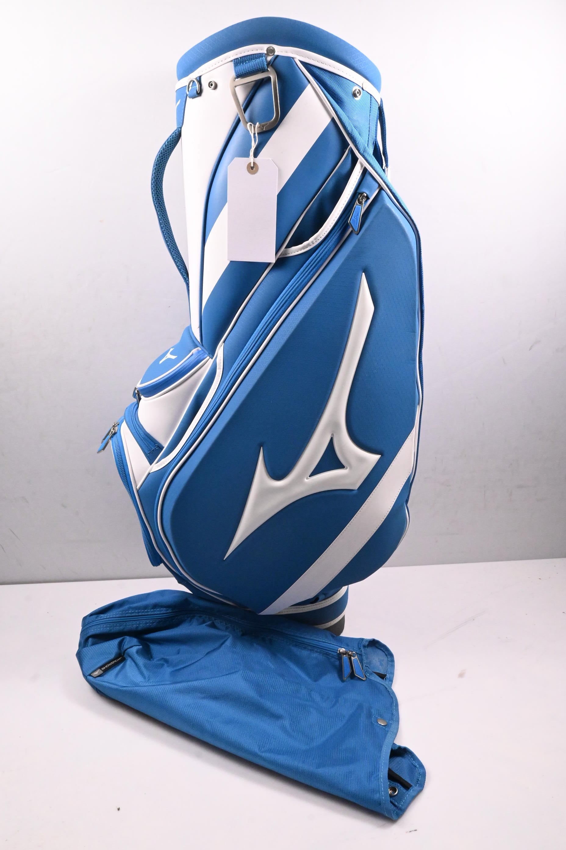 Mizuno Cart Bag / 5-Way Divider / Blue & White