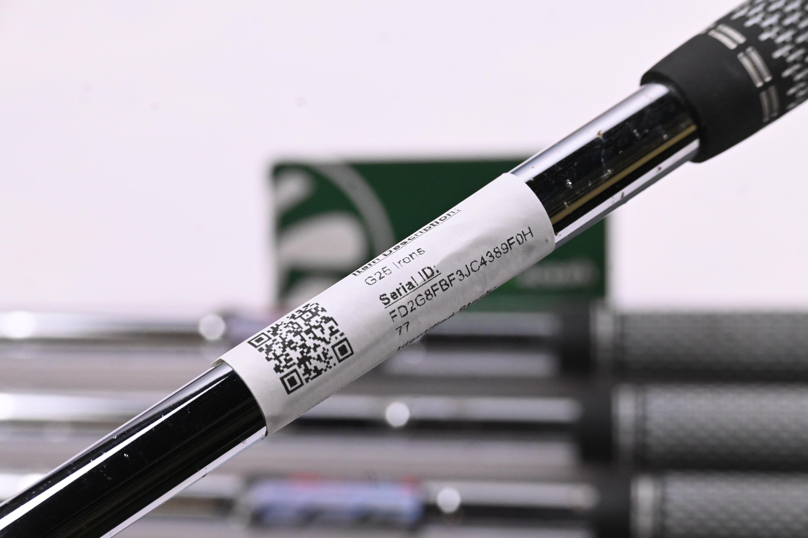 Ping G25 Irons / 5-PW+SW / Black Dot / Regular Flex Ping CFS Shafts