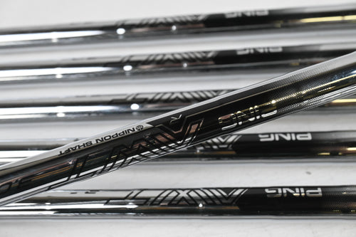 Left Hand Ping i530 Irons / 4-PW+GW / Blue Dot / Regular Flex Ping AWT 3.0
