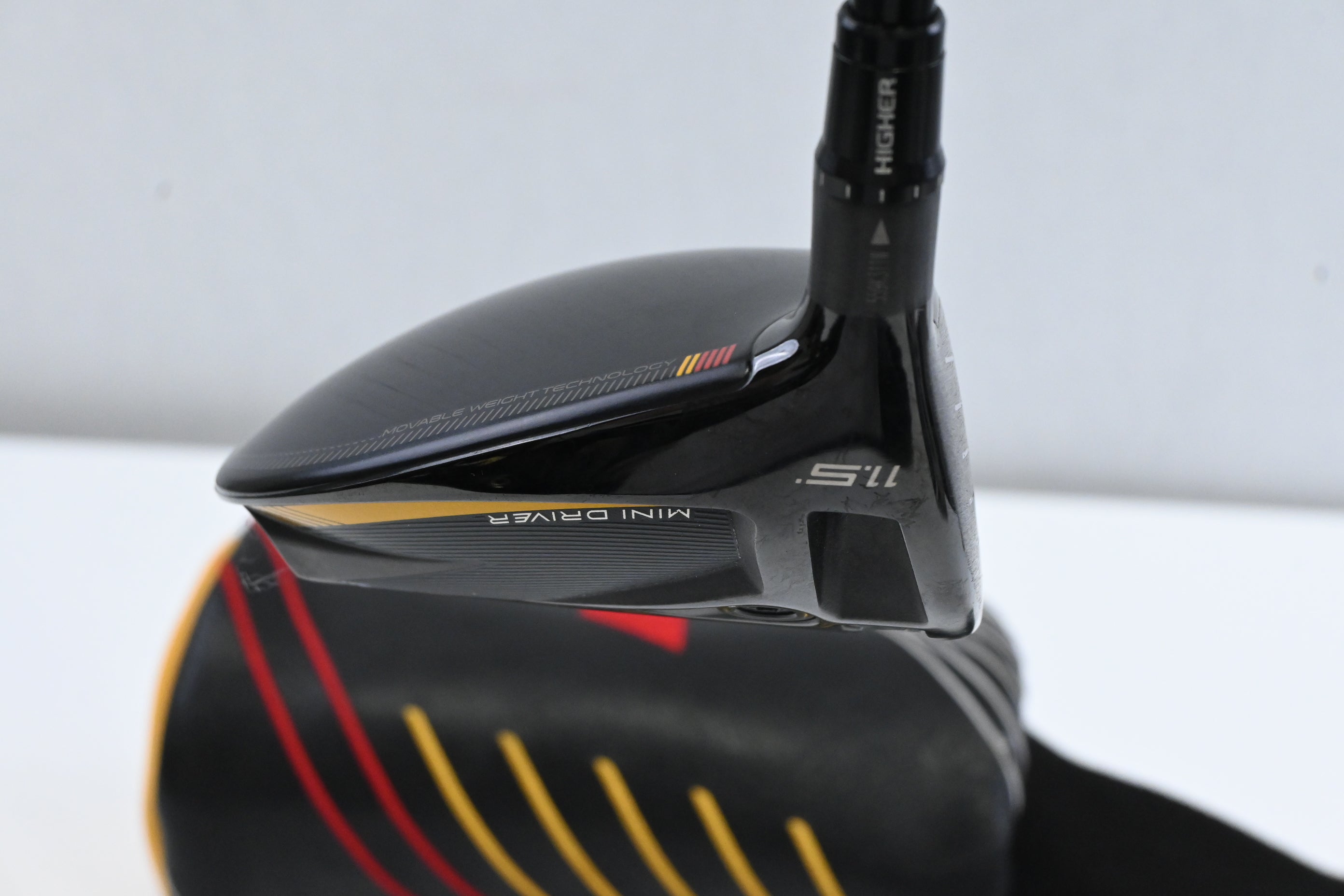 Left Hand Taylormade R7 Quad Mini Driver / 11.5 Degree / Regular Flex Speeder MD