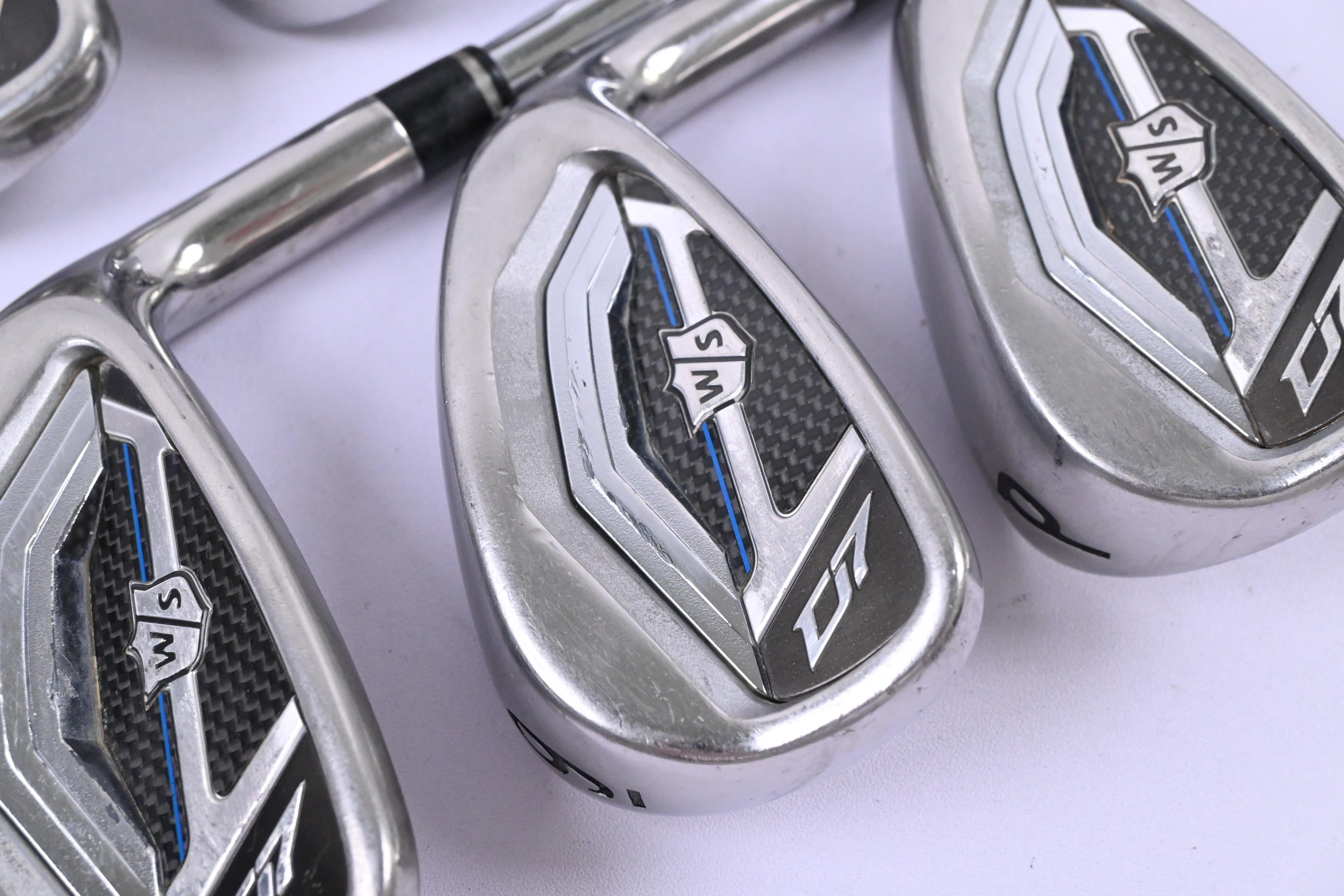 Wilson D7 Irons / 5-PW / Stiff Flex KBS Tour 105 Shafts