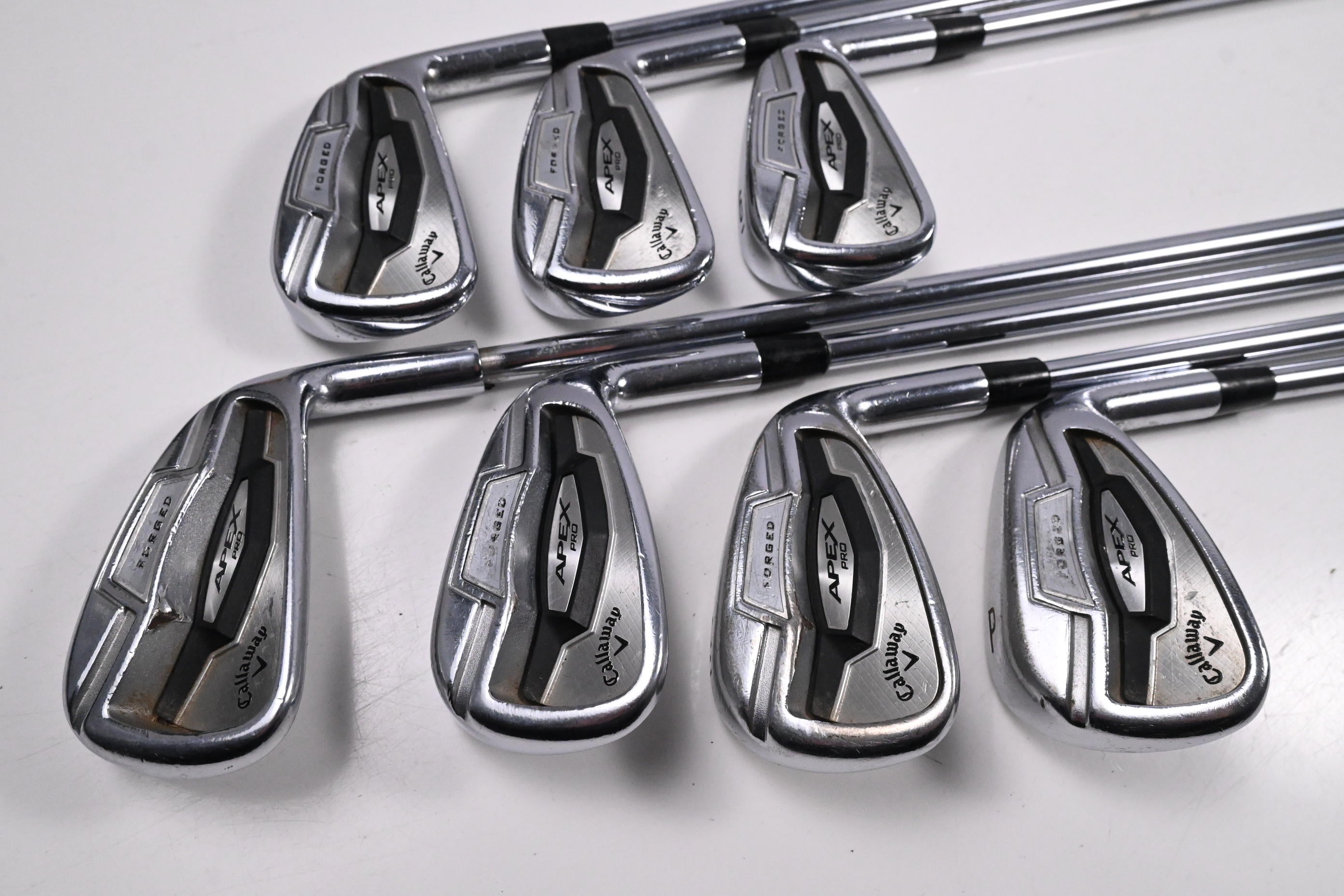 Callaway Apex Pro 16 Irons / 4-PW / Stiff Flex Project X Rifle Shafts