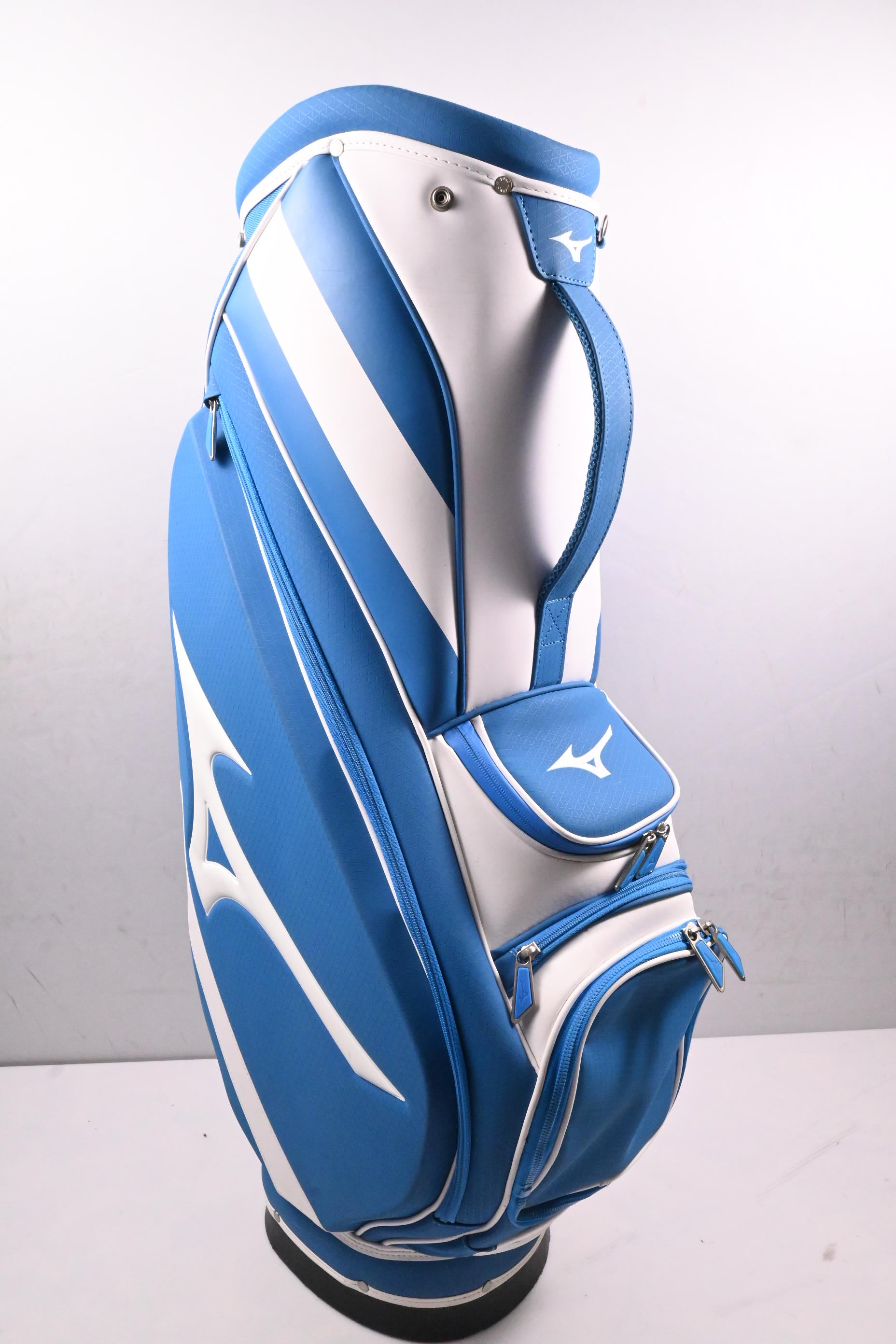 Mizuno Cart Bag / 5-Way Divider / Blue & White