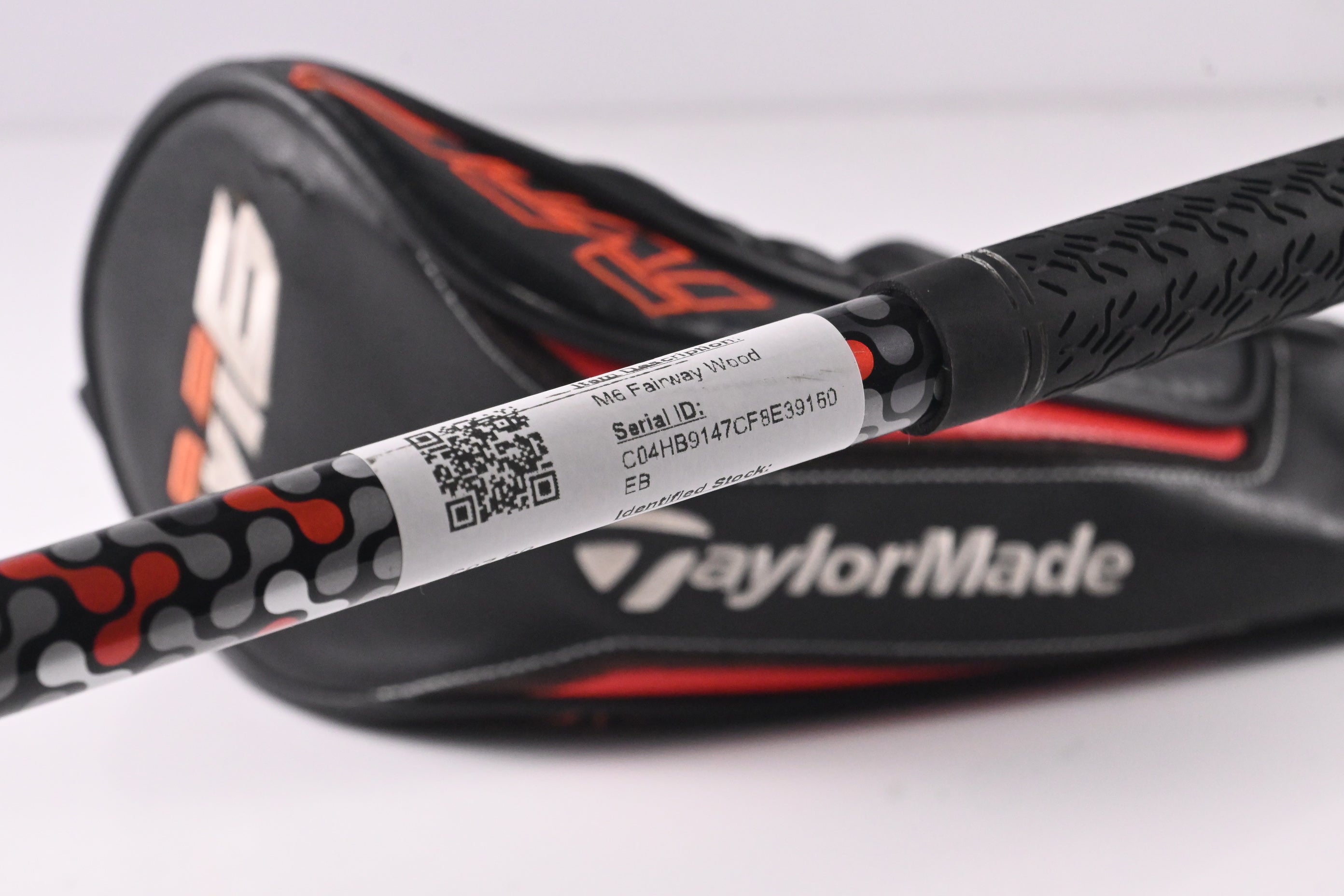 Taylormade M6 #3 Wood / 15 Degree / Regular Flex Fujikura Atmos Orange 5 Shaft