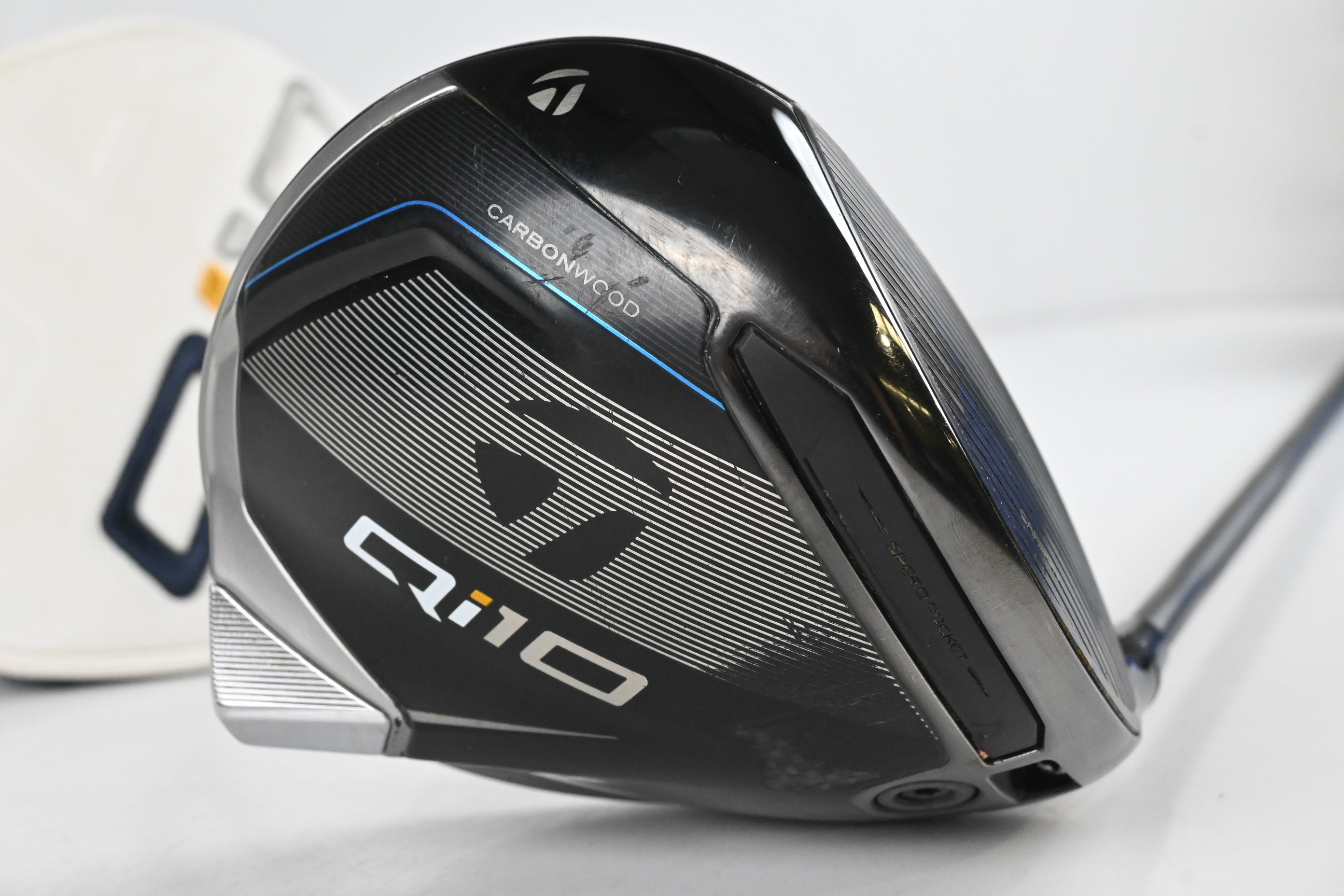 Taylormade Qi10 Driver / 10.5 Degree / Stiff Flex Kai'li Dark Waves Blue CB 60