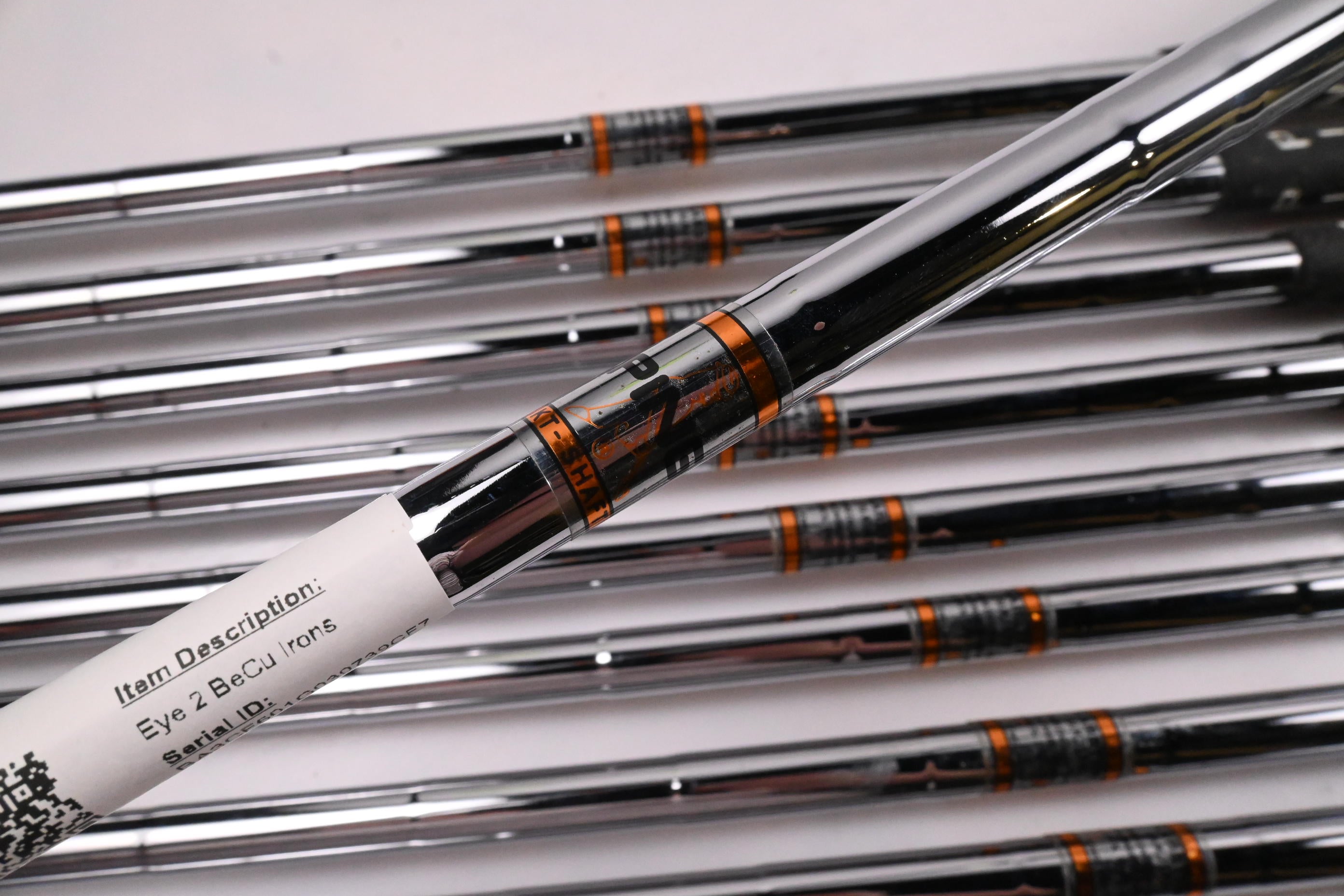 Ping Eye 2 + BeCu Irons / 3-PW+SW / Black Dot / Regular Flex Ping KT Shafts