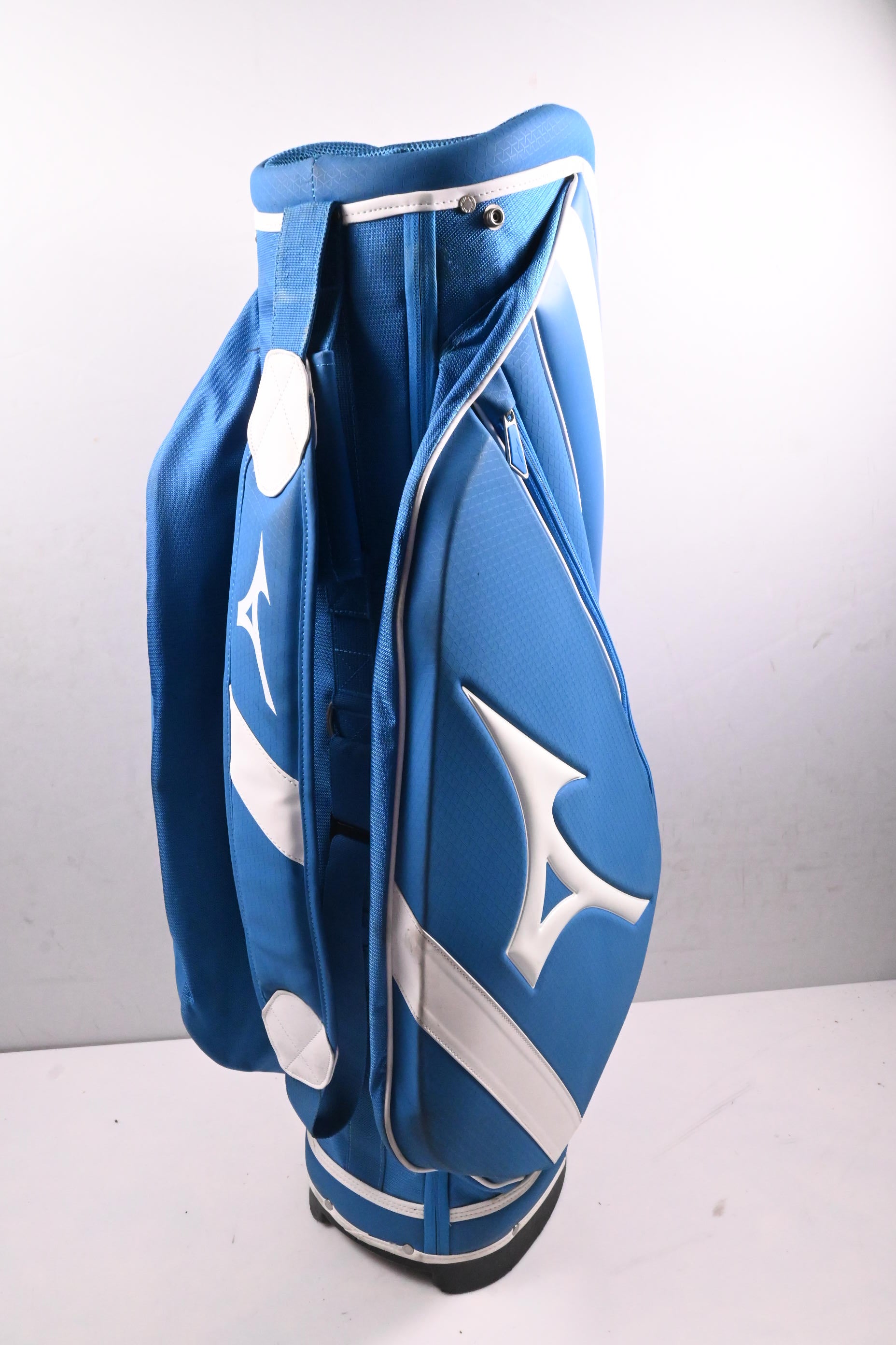 Mizuno Cart Bag / 5-Way Divider / Blue & White