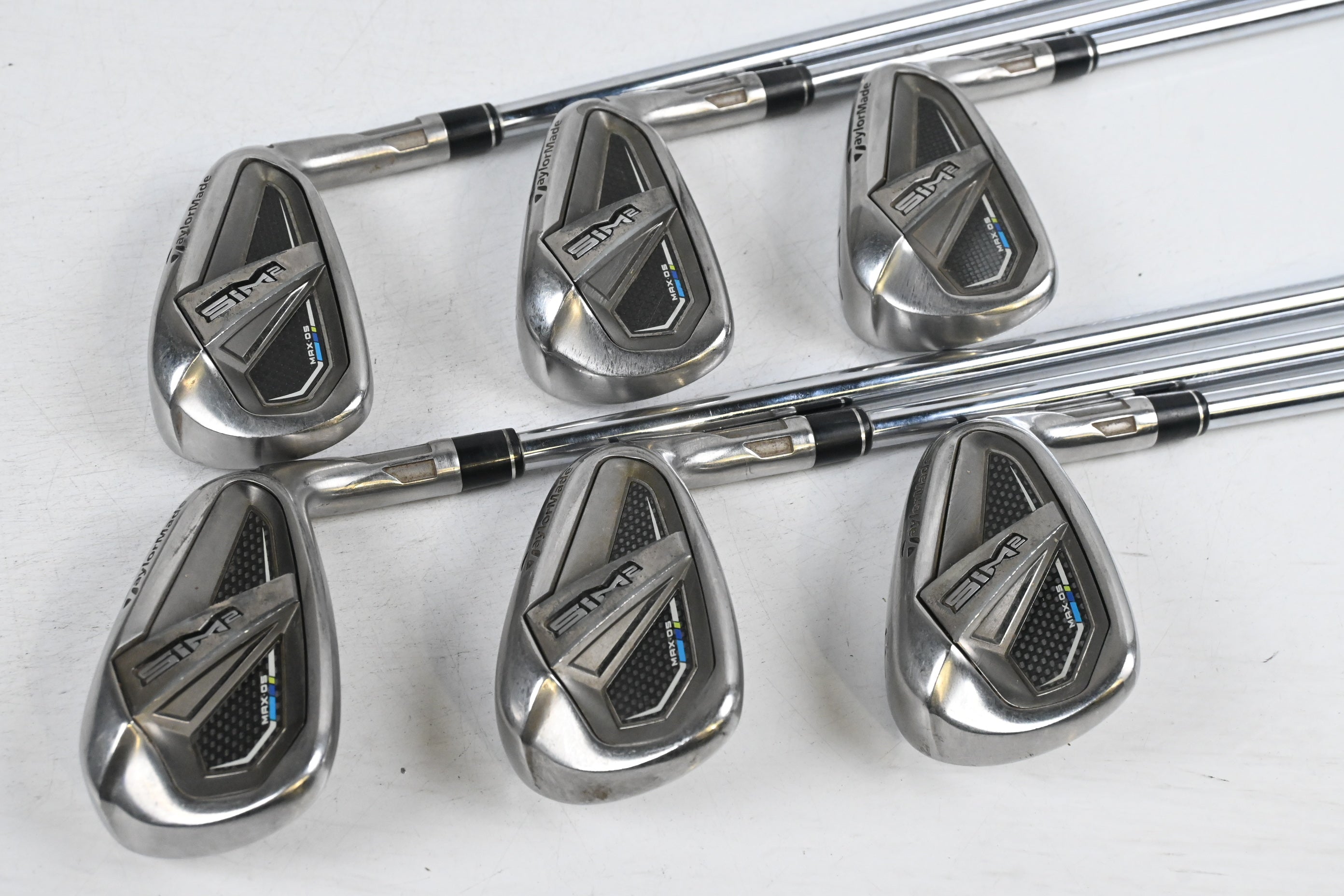 Taylormade SIM2 Max OS Irons / 5-PW / Regular Flex N.S.Pro 950GH Neo Shafts