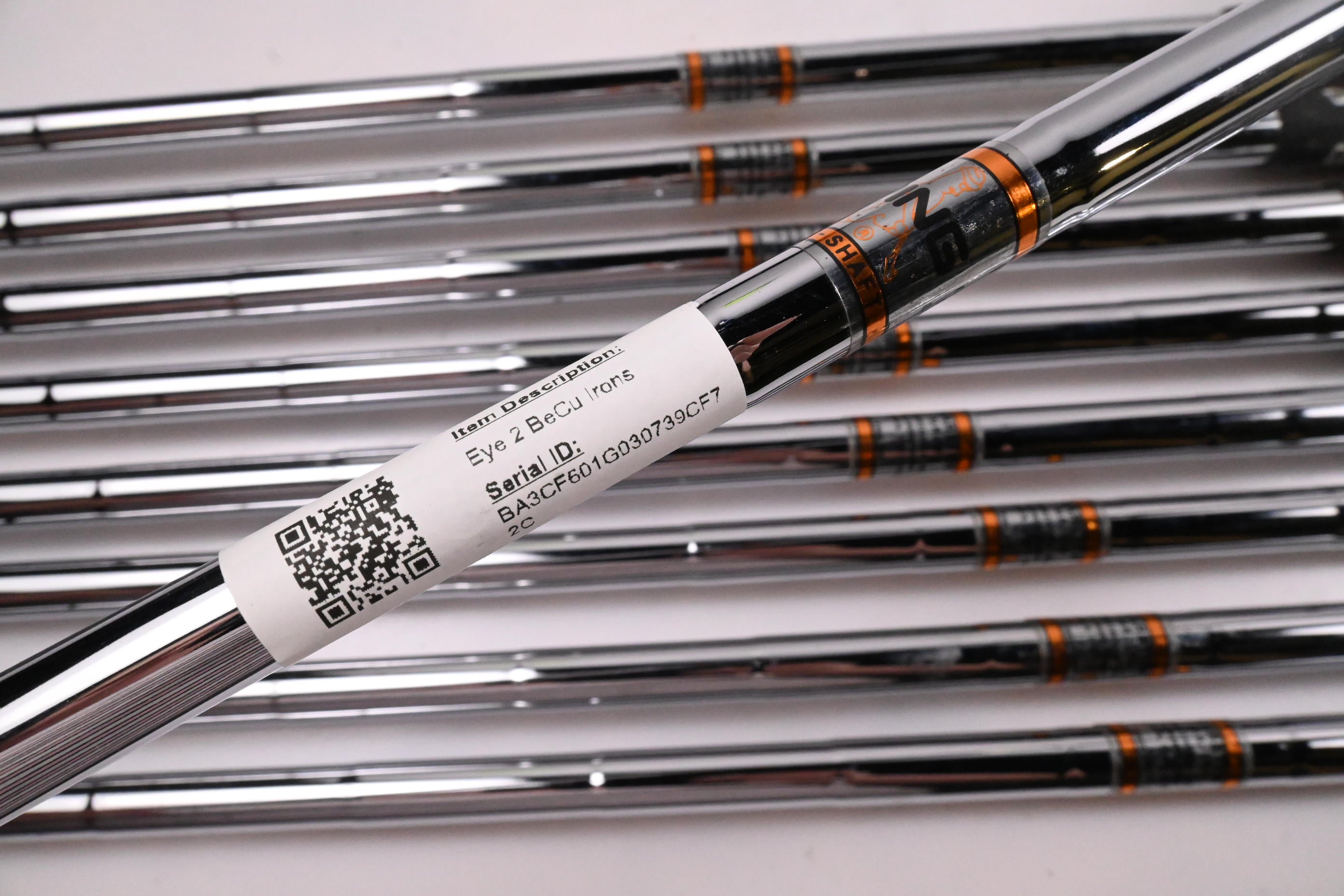 Ping Eye 2 + BeCu Irons / 3-PW+SW / Black Dot / Regular Flex Ping KT Shafts
