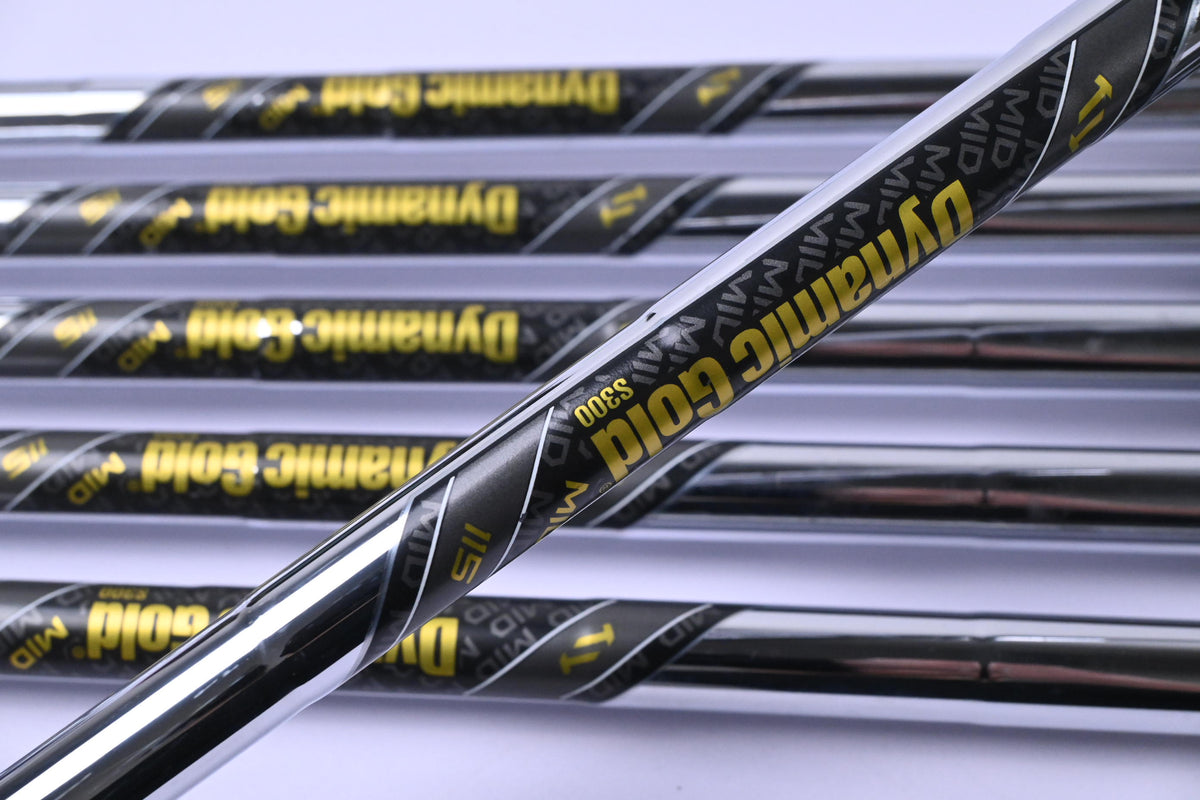 Ping Blueprint S Irons / 5-PW / Black Dot / Stiff Flex Dynamic Gold Mid 115 Shafts