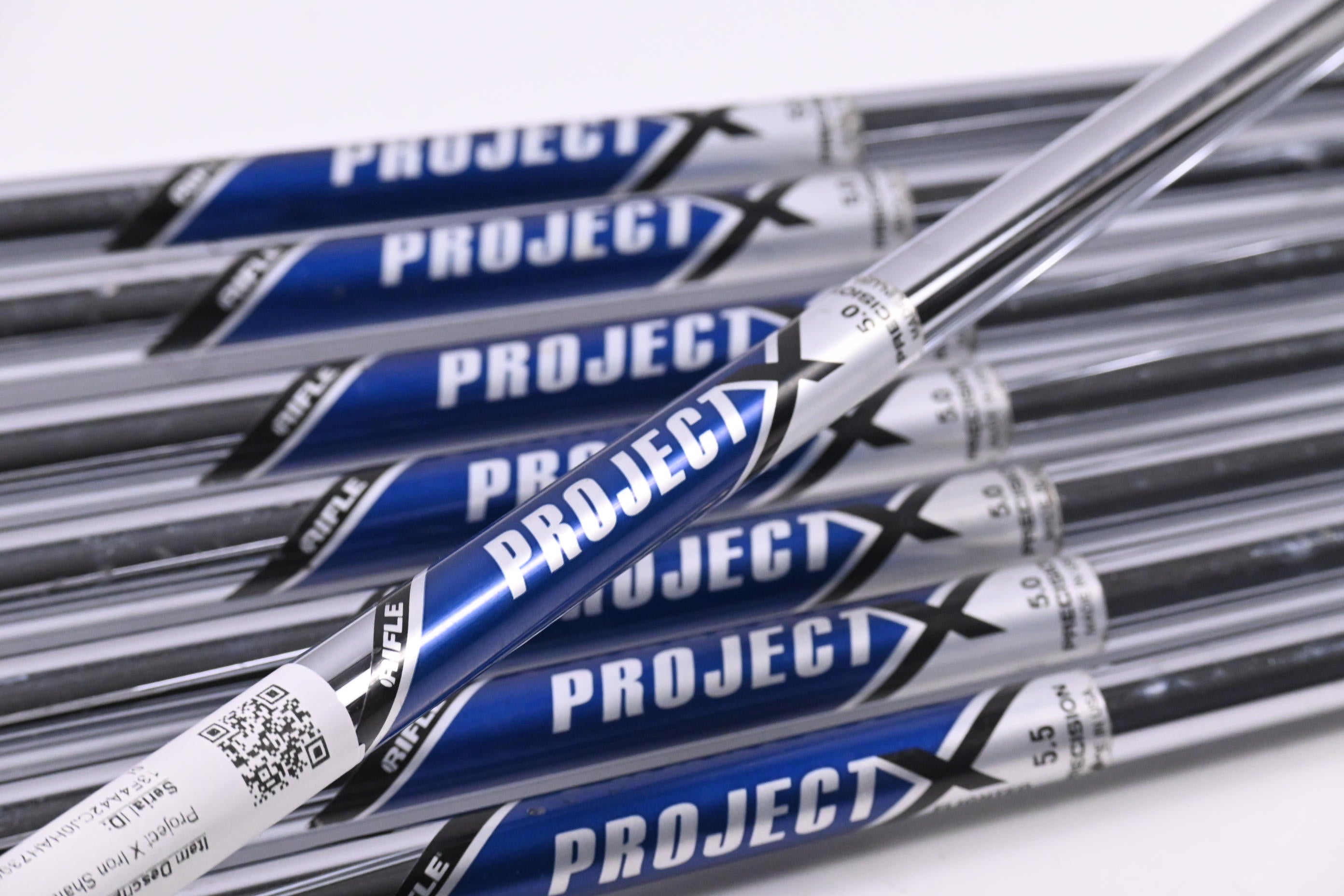 Project X Precision Iron Shafts / Regular Flex / Set Of 8 / .355" Tip