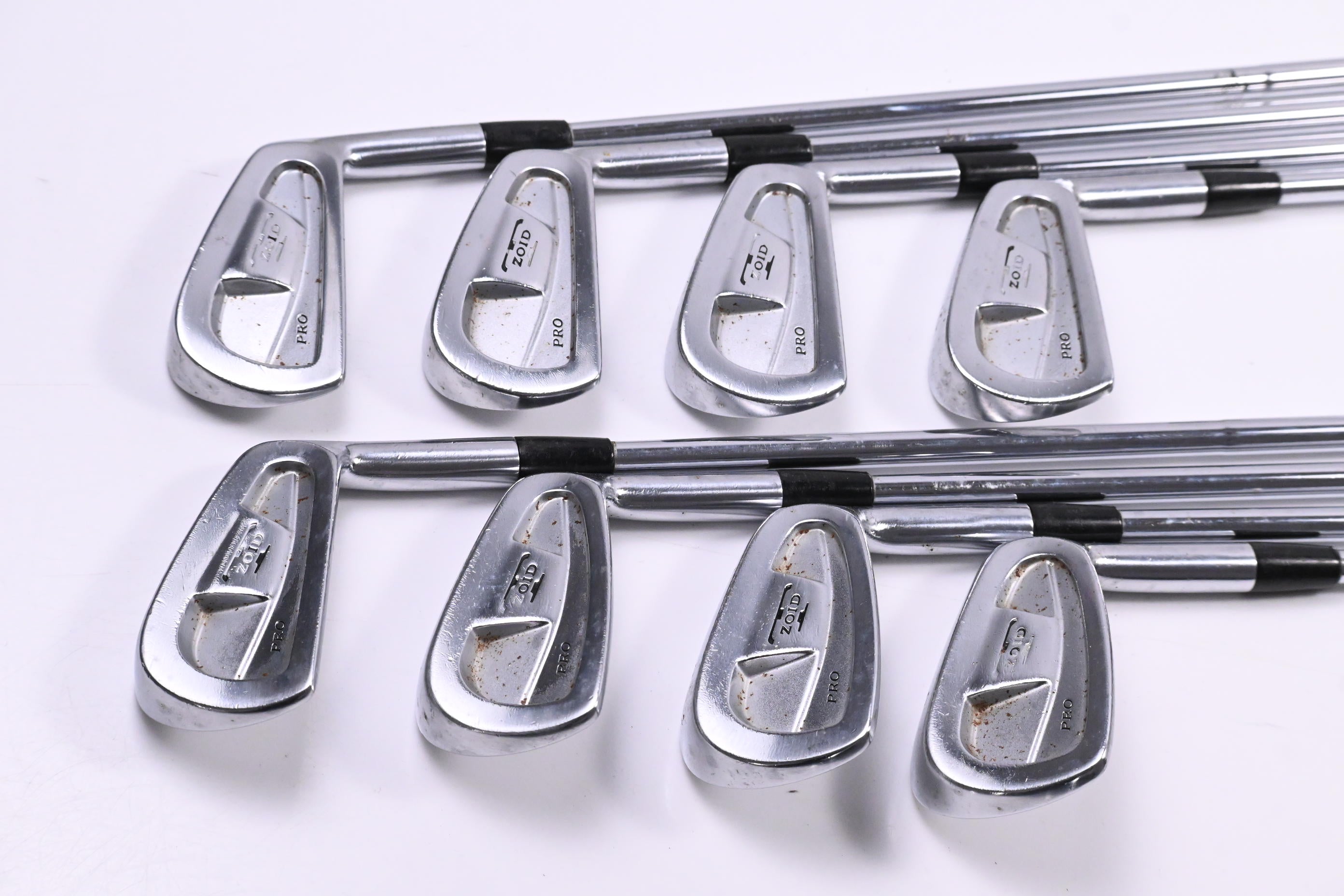 Mizuno T-Zoid Pro Irons / 4-PW / Stiff Flex Dynamic Gold Sensicore S300 Shafts