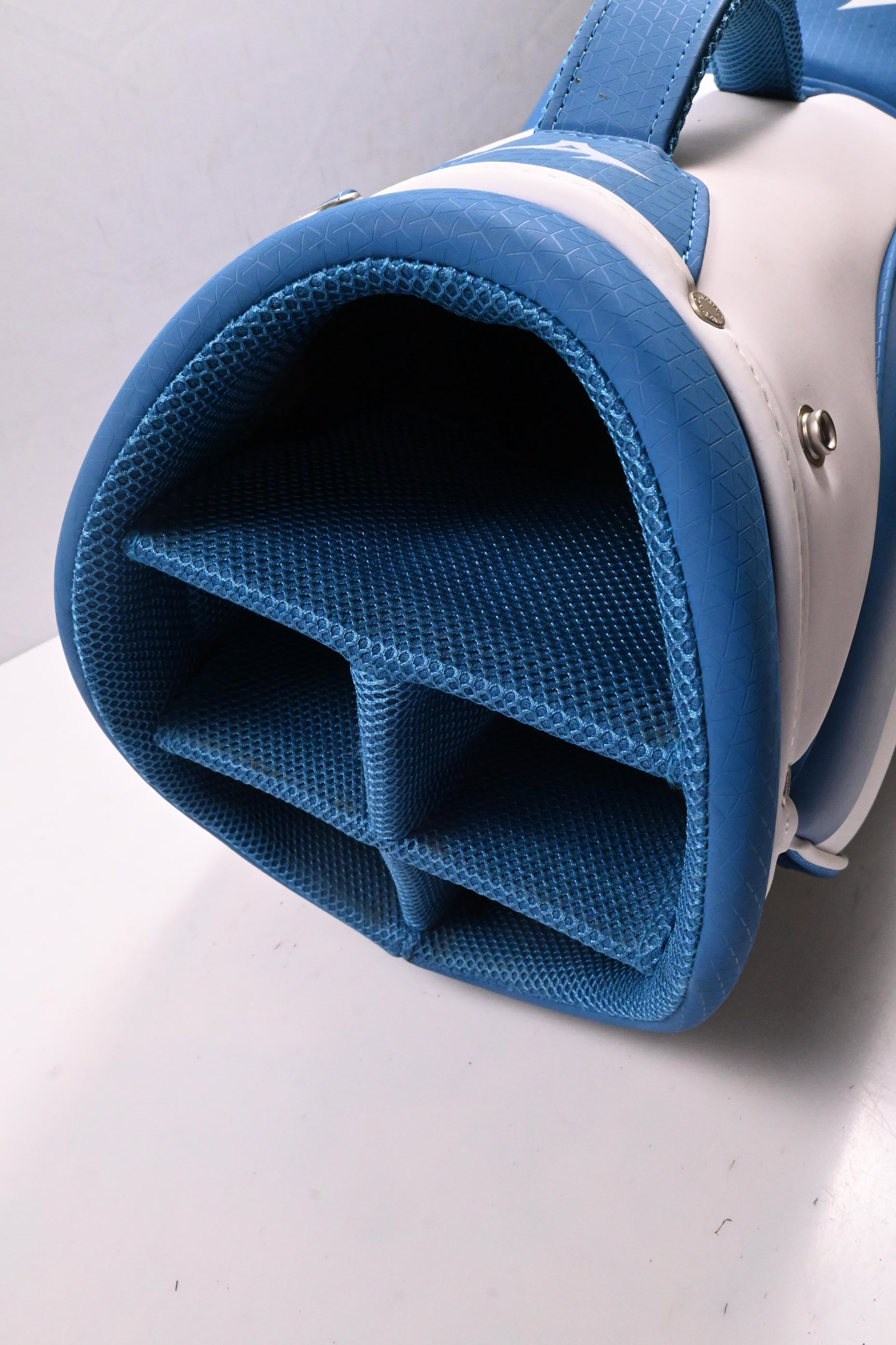 Mizuno Cart Bag / 5-Way Divider / Blue & White