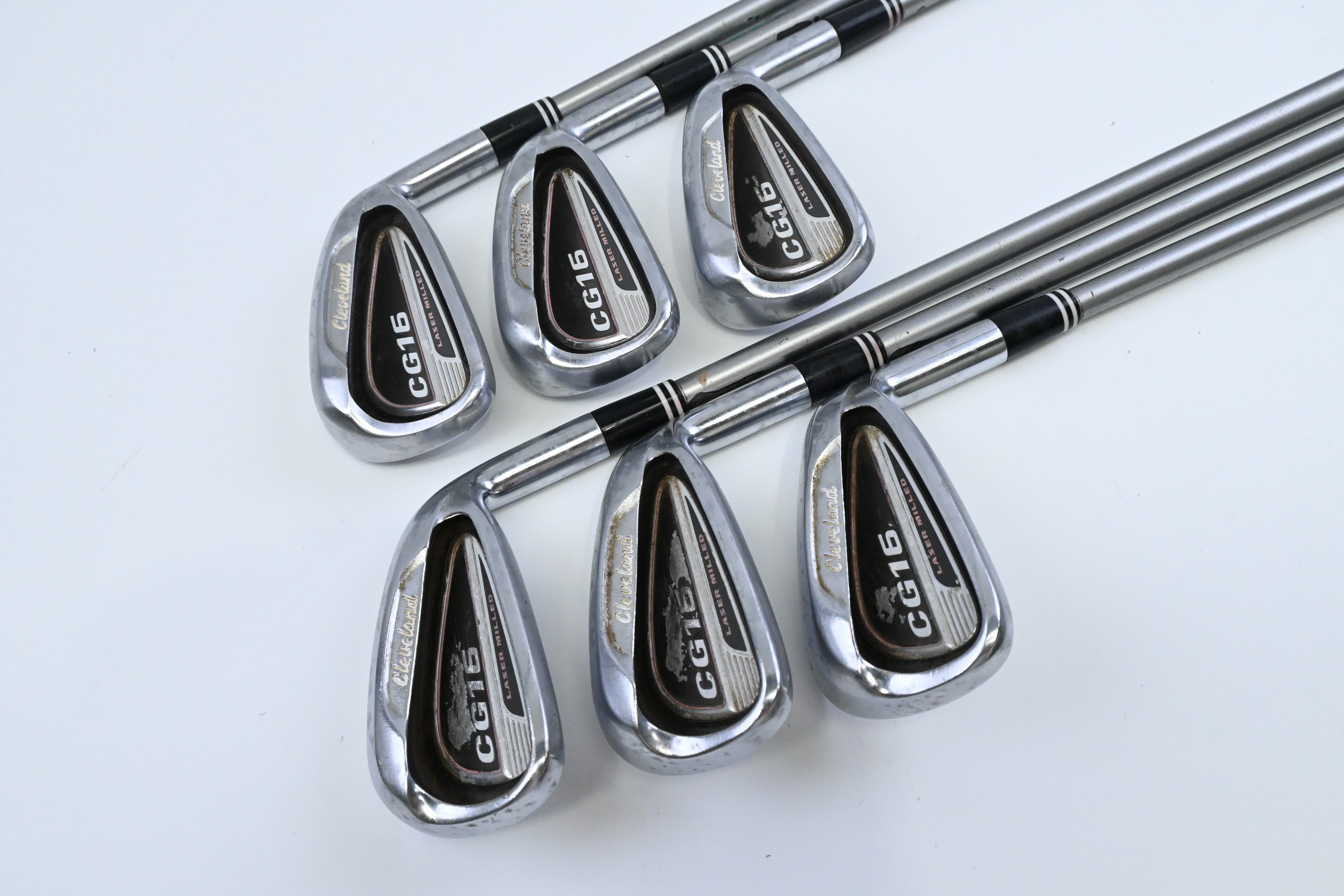 Ladies Cleveland CG16 Chrome Irons / 5-PW / Ladies Cleveland 50 Shafts