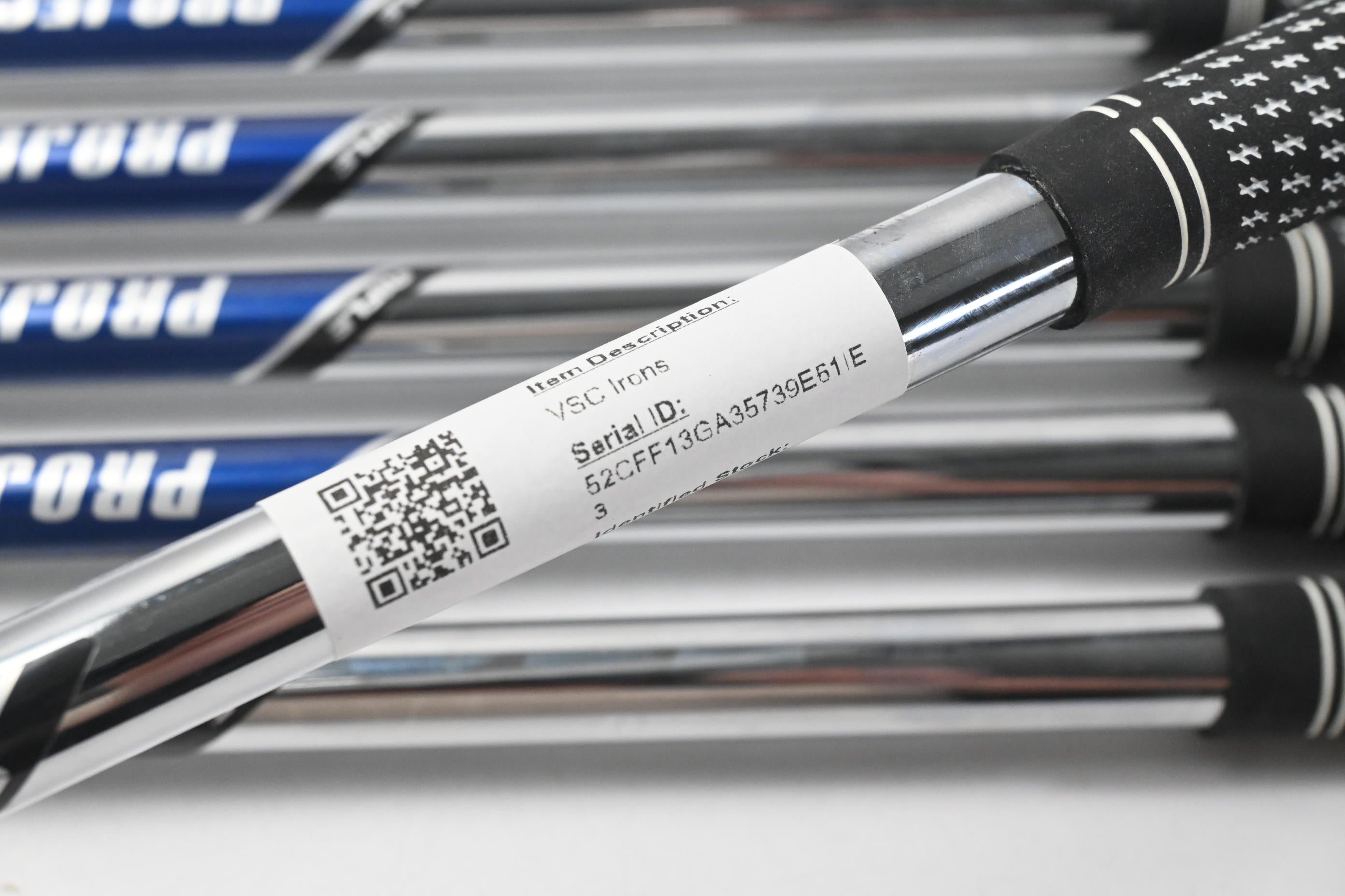 Vega VSC Irons / 5-PW / Stiff Flex Project X Precision Shafts