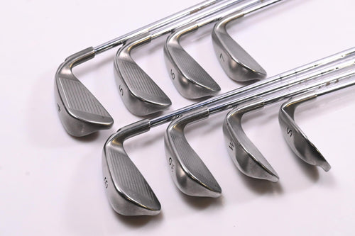 Left Hand Ping G30 Irons / 4-PW+SW / Blue Dot / Regular Flex Ping CFS Distance