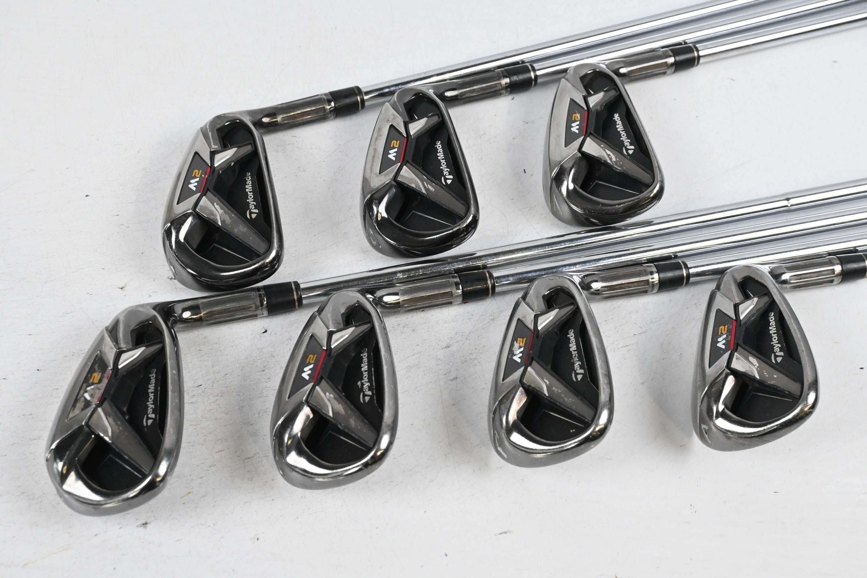 Taylormade M2 2016 Irons / 5-PW+GW / Regular Flex Taylormade REAX 88 Shafts
