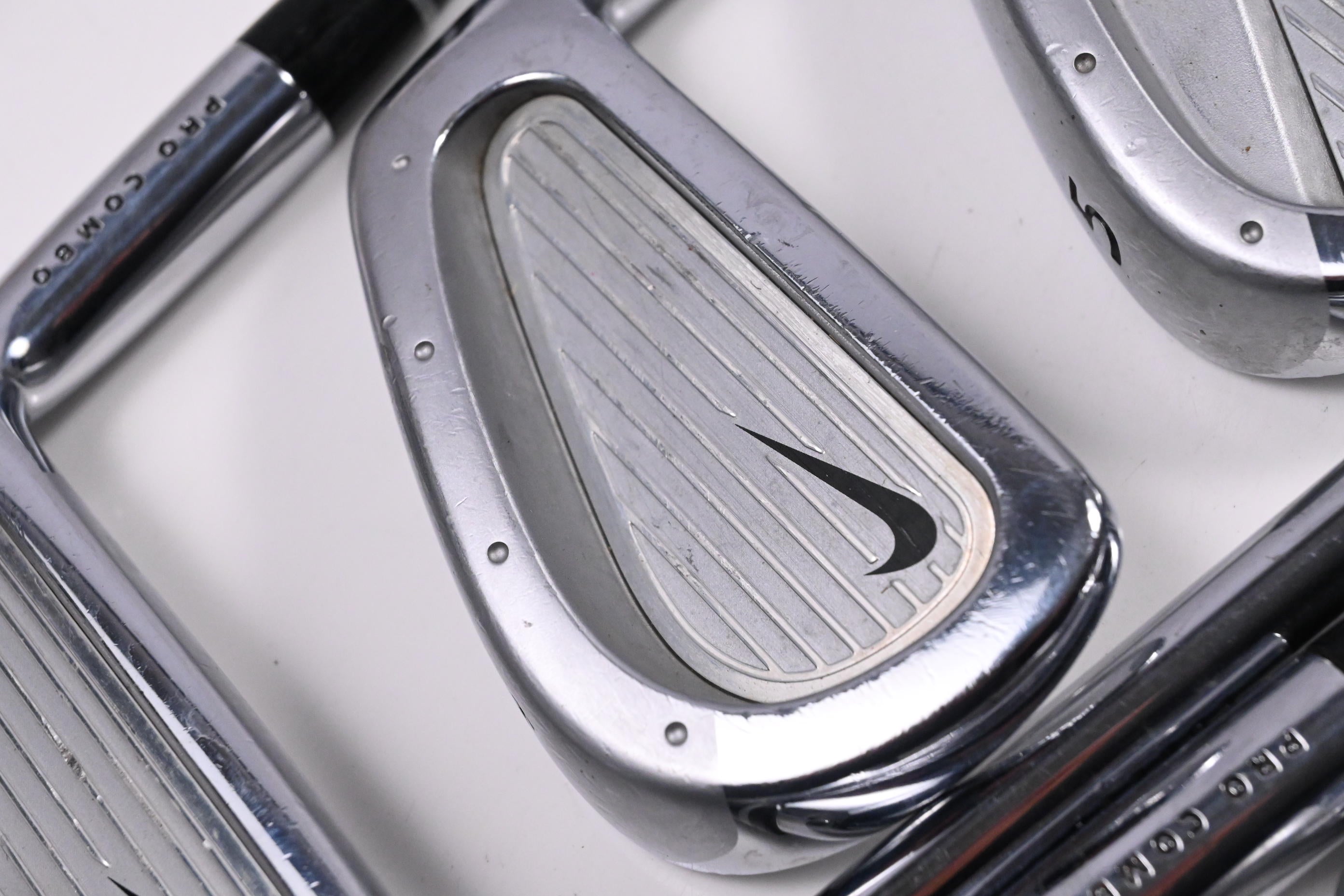 Nike VR Forged Pro Combo 2011 Irons / 3-9I / Stiff Flex Steel Shafts