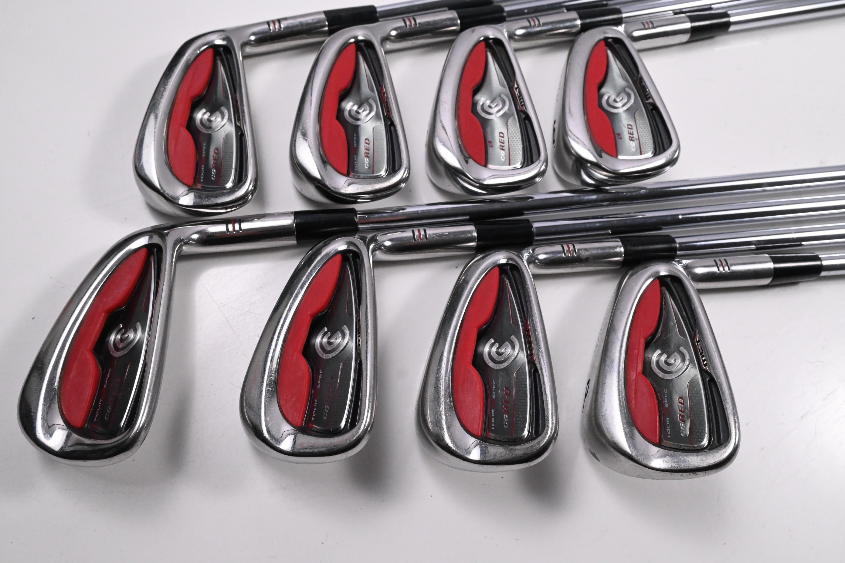 Cleveland CG Red Irons / 3-PW / Regular Flex Dynamic Gold R300 Shafts