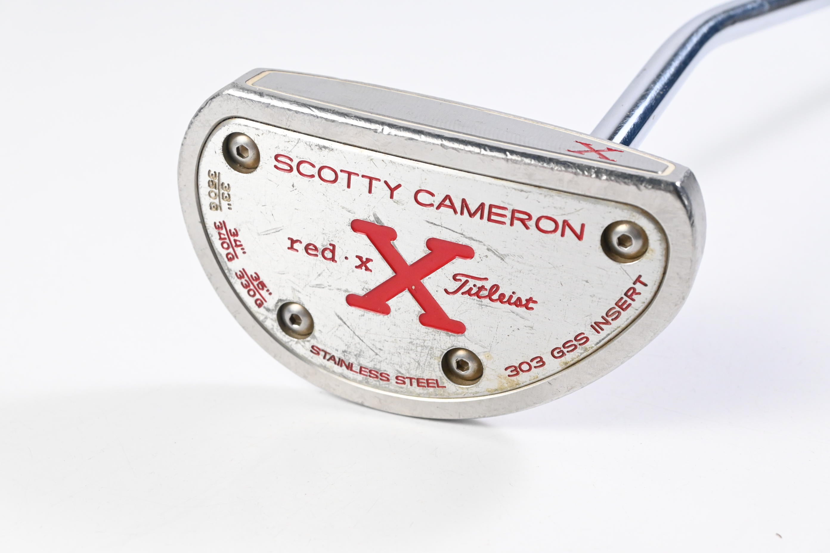 Scotty Cameron Red X Putter / 33 Inch