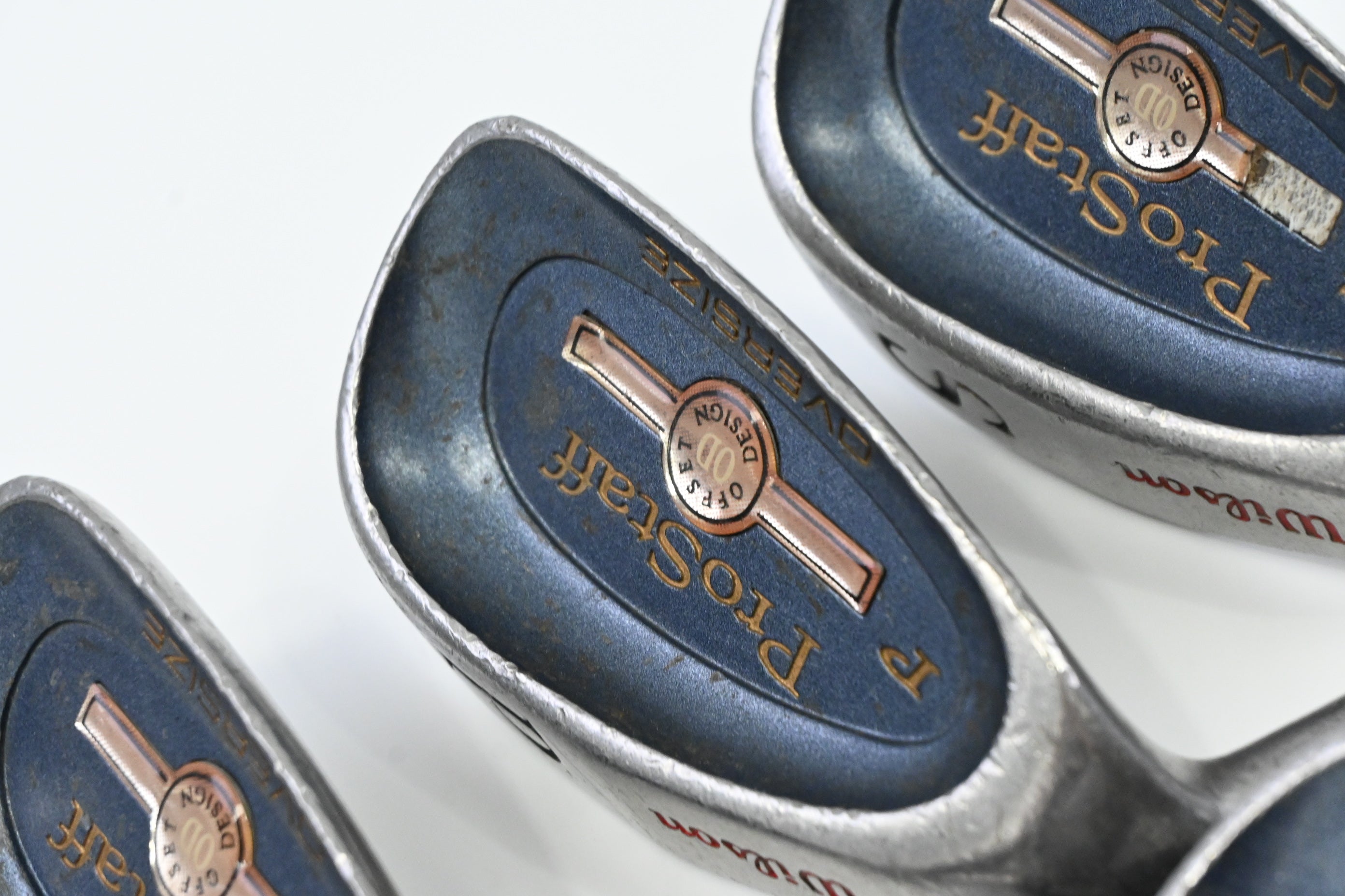Left Hand Wilson ProStaff Oversize Irons / 6-PW+SW / Regular Flex Offset Design