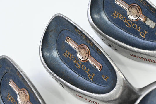 Left Hand Wilson ProStaff Oversize Irons / 6-PW+SW / Regular Flex Offset Design