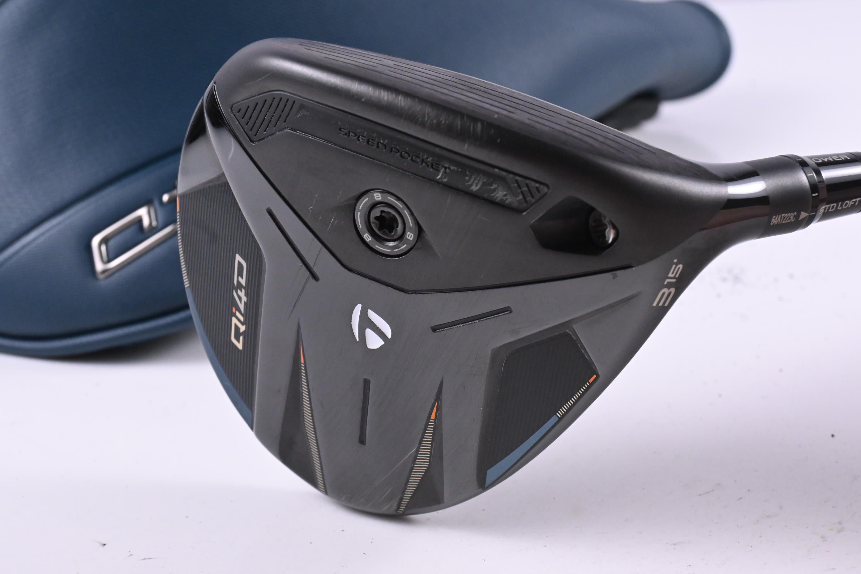 Taylormade Qi4D #3 Wood / 15 Degree / Stiff Flex HZRDUS Black 60 Shaft