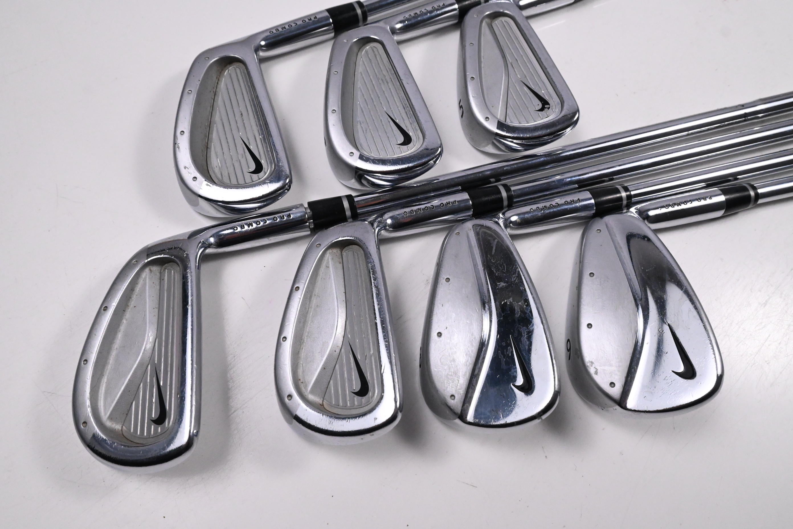 Nike VR Forged Pro Combo 2011 Irons / 3-9I / Stiff Flex Steel Shafts