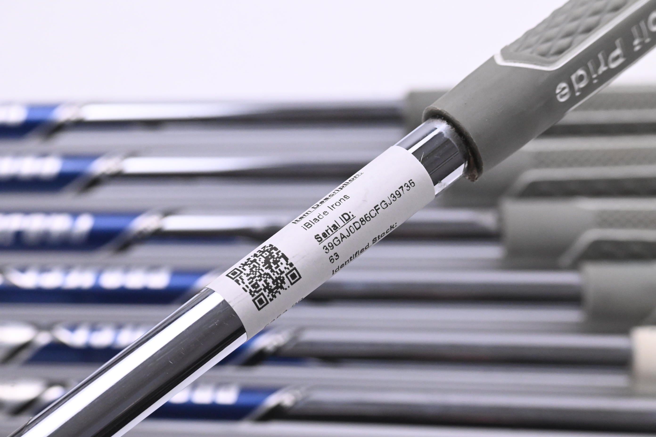 Ping iBlade Irons / 3-9i / Blue Dot / Stiff Flex Project X Precision Shafts