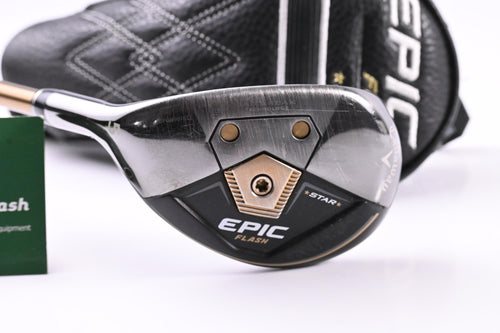 Left Hand Callaway Epic Flash Star #5 Hybrid / 23 Degree / Regular Flex ATTAS 50