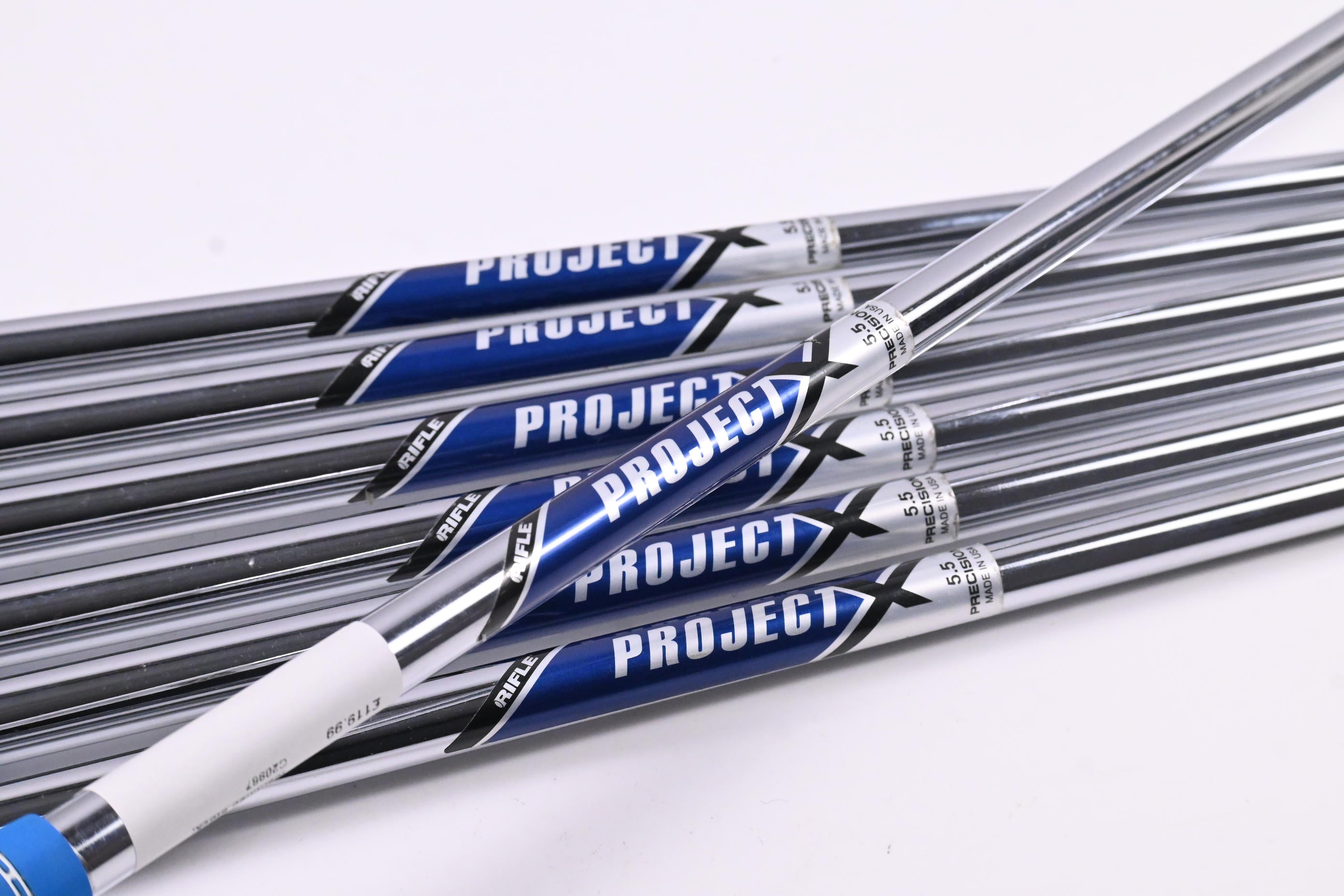 Project X Precision Iron Shafts / Regular Plus Flex / Set Of 7 / .355" Tip
