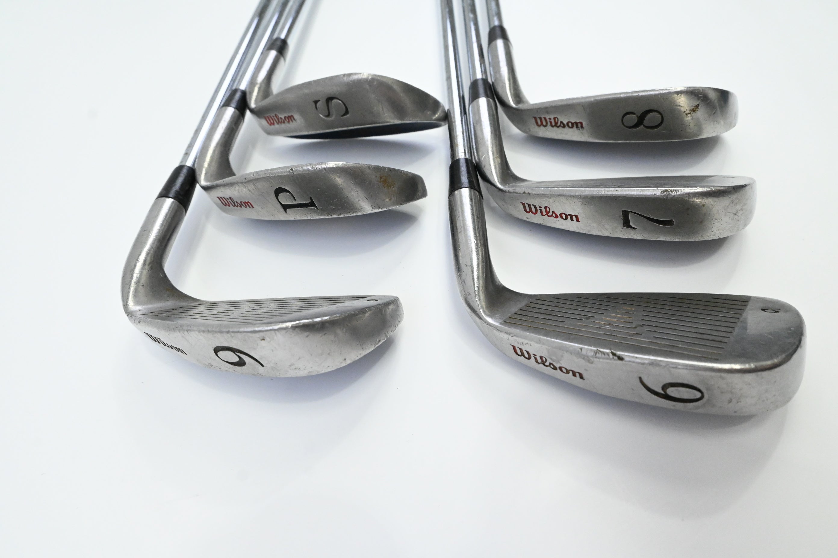 Left Hand Wilson ProStaff Oversize Irons / 6-PW+SW / Regular Flex Offset Design