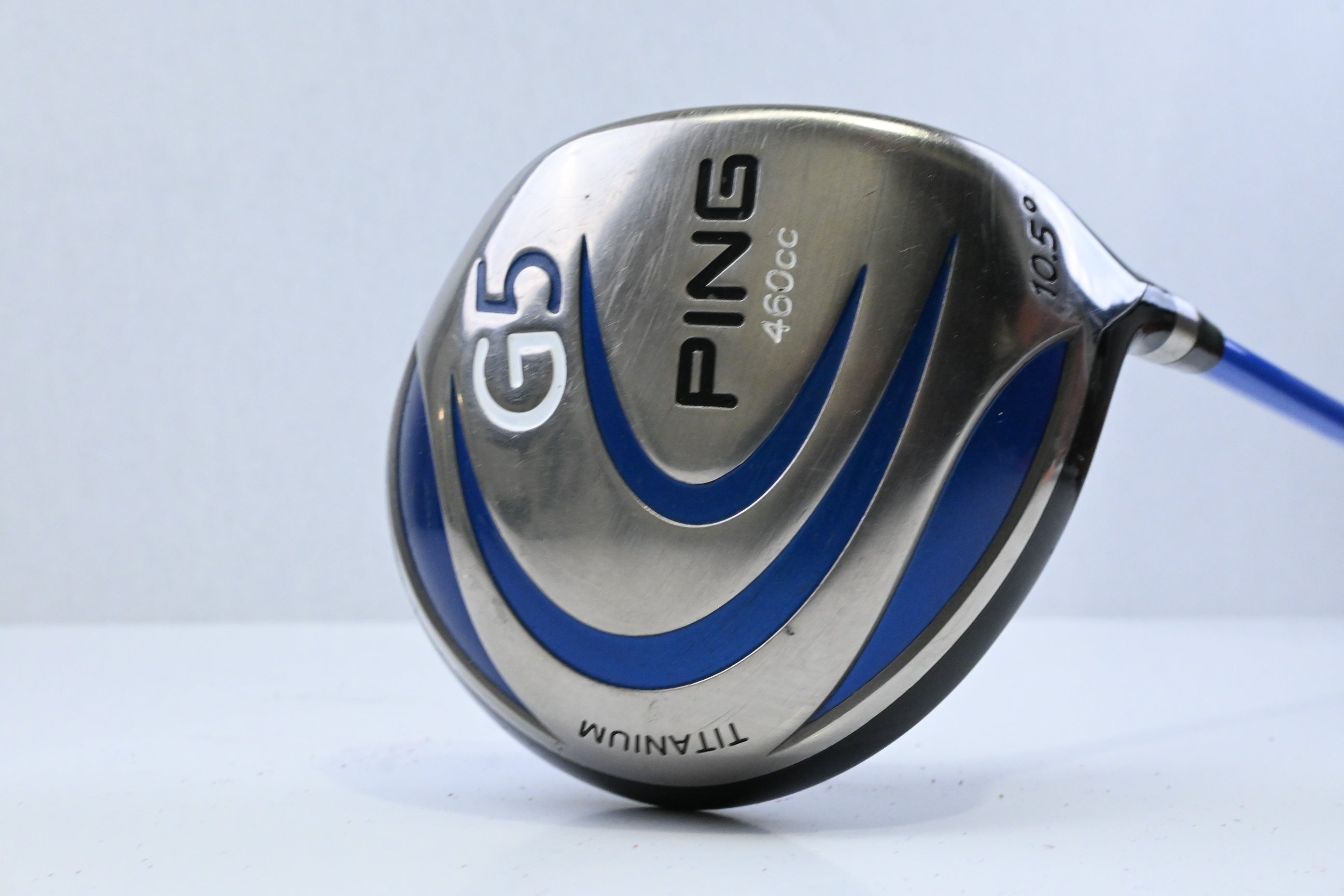 Ping G5 Driver / 10.5 Degree / Stiff Flex Grafalloy ProLaunch Blue 65 Shaft