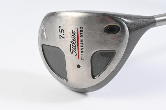 Titleist 975 D Driver / 7.5 Degree / Stiff Flex True Temper EI-70 Shaft