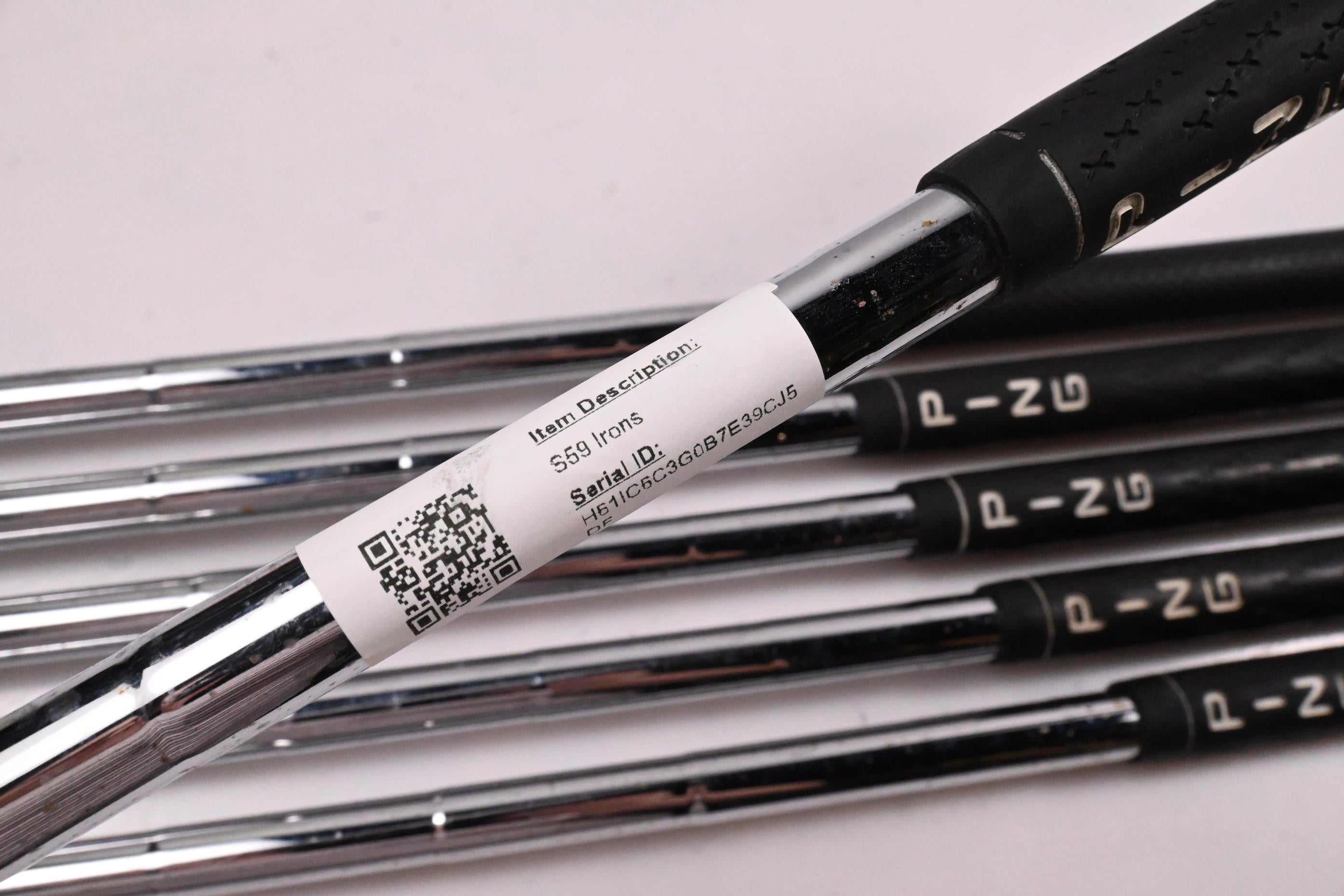 Ping S59 Irons / 5-PW / Black Dot / Stiff Flex Steel Shafts
