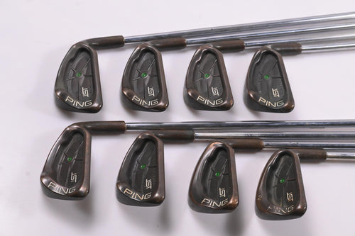 Ping ISI BeCu Irons / 4-PW+SW / Green Dot / Regular Flex Ping JZ Shafts
