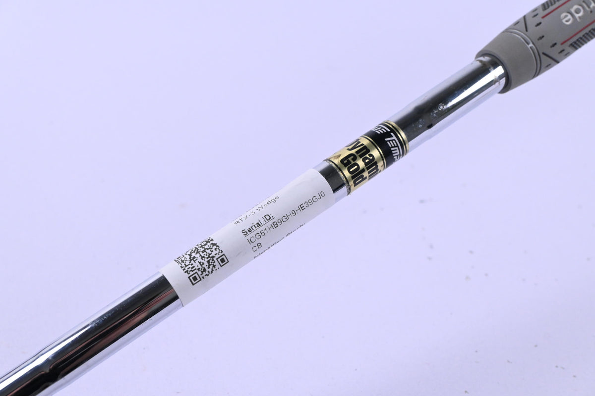 Cleveland RTX-3 Lob Wedge / 58 Degree / Wedge Flex Dynamic Gold Shaft