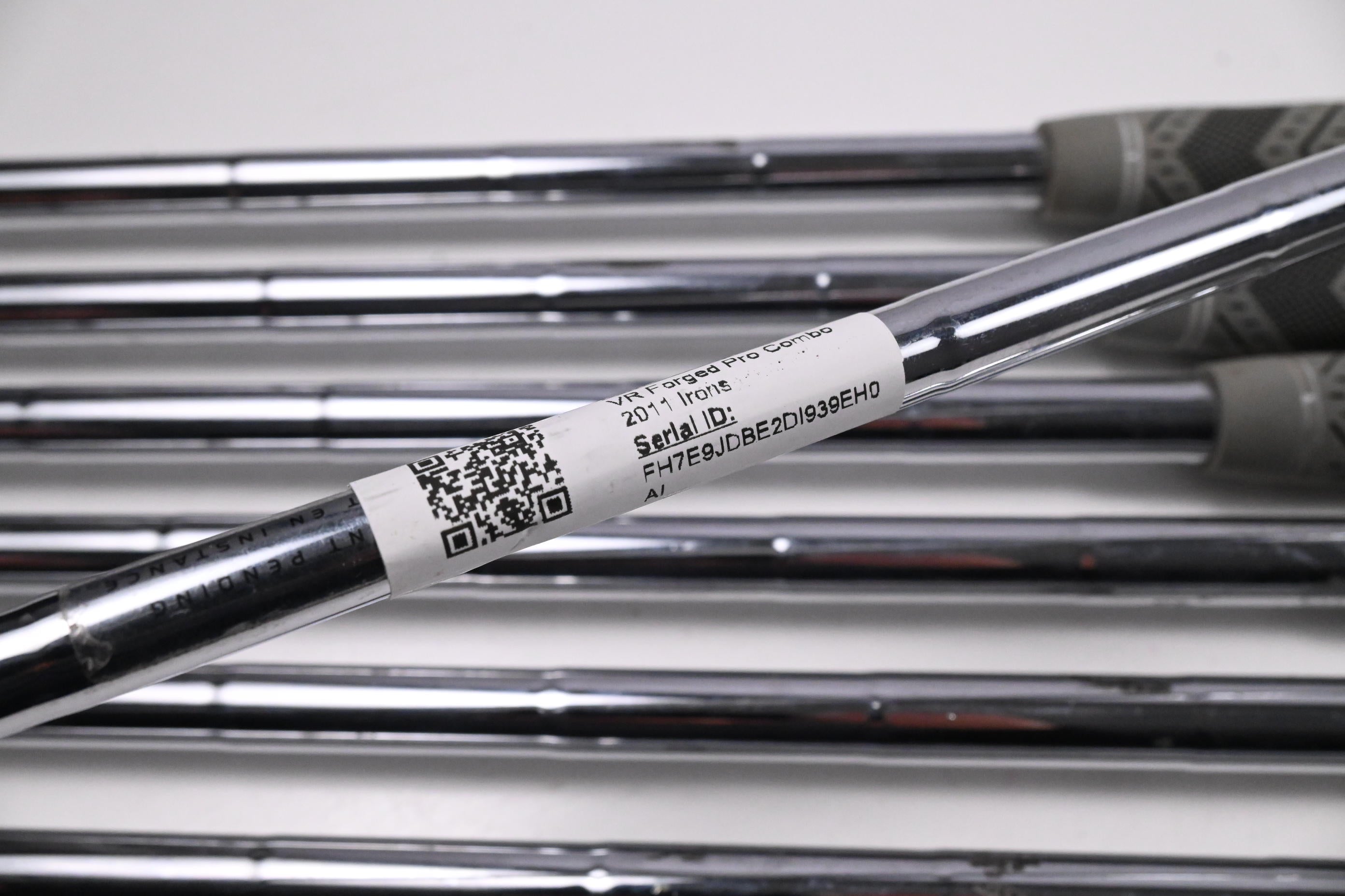 Nike VR Forged Pro Combo 2011 Irons / 3-9I / Stiff Flex Steel Shafts
