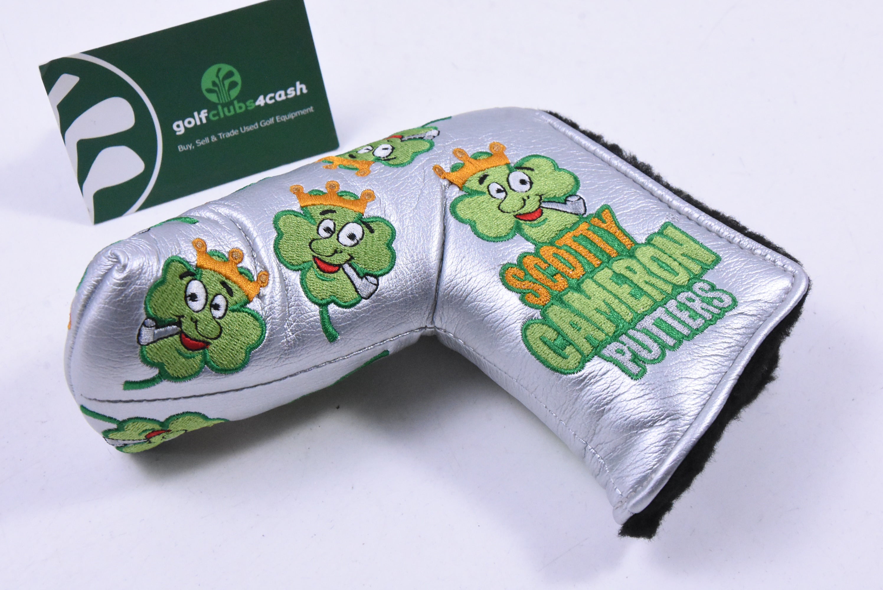 Scotty Cameron 2019 St Patricks Day Happy Go Lucky Putter Cover / Blade / Silver