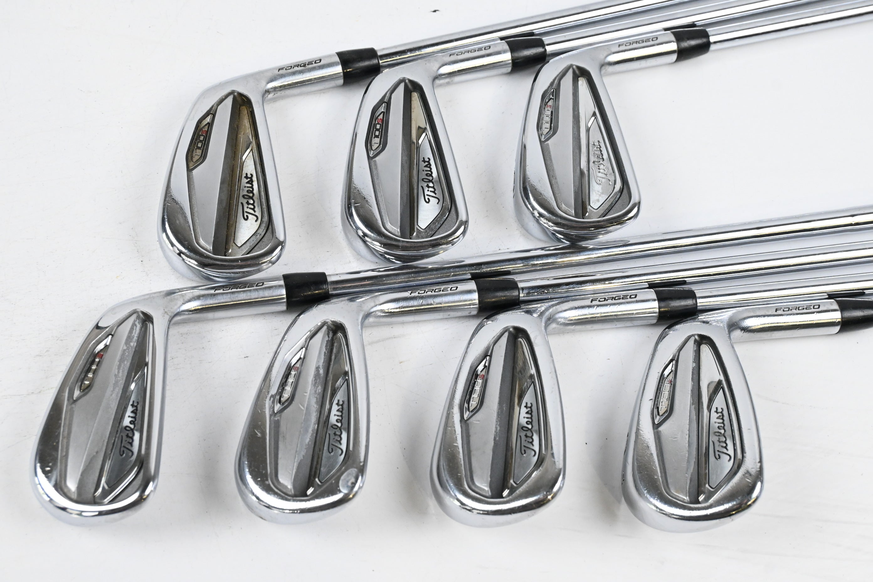 Titleist T100 S 2019 Irons / 4-PW / Stiff Flex Oban CT-125 Shafts