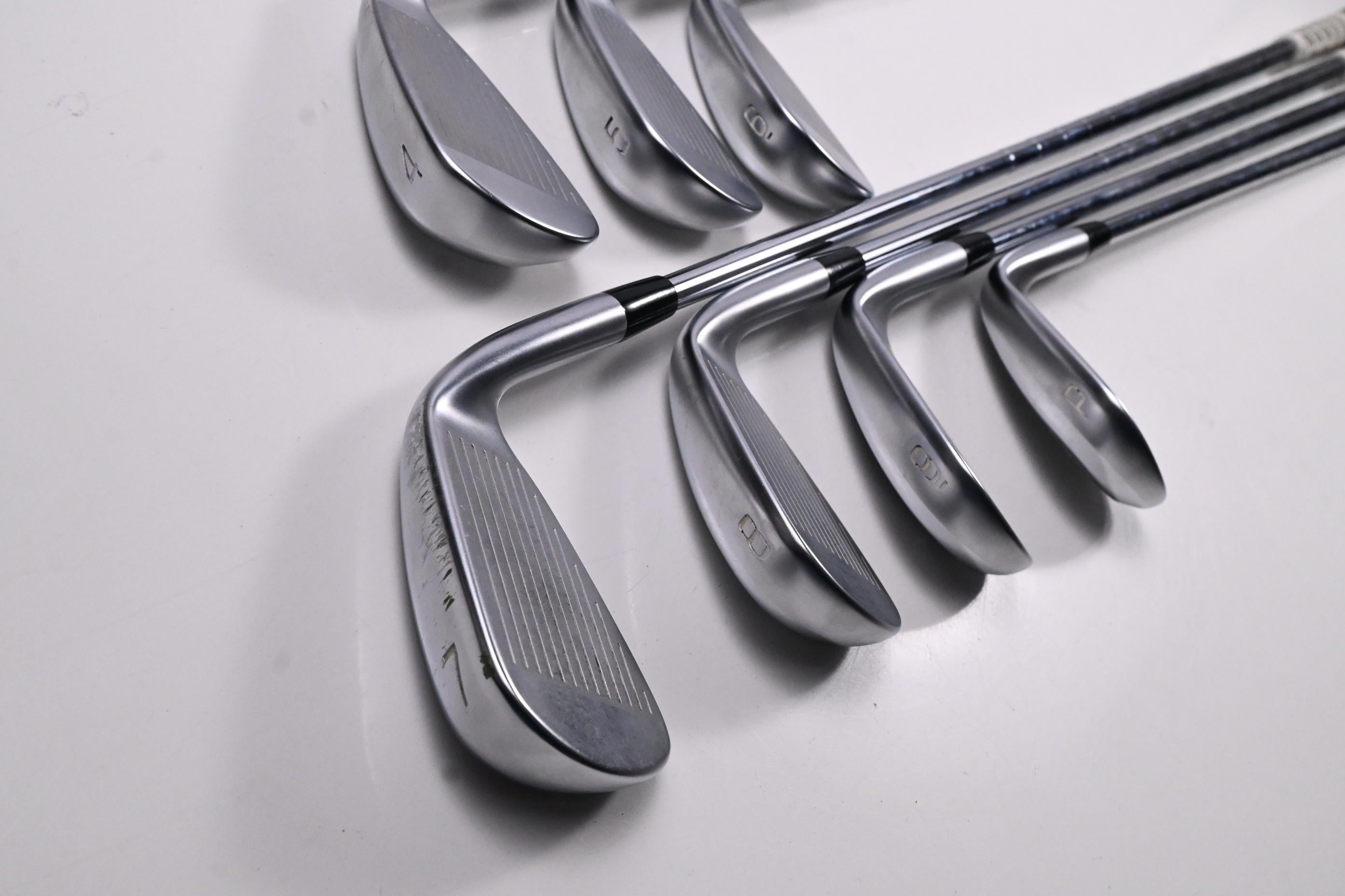Left Hand Mizuno JPX 923 Hot Metal Irons / 4-PW / Regular Flex N.S.Pro 950GH Neo