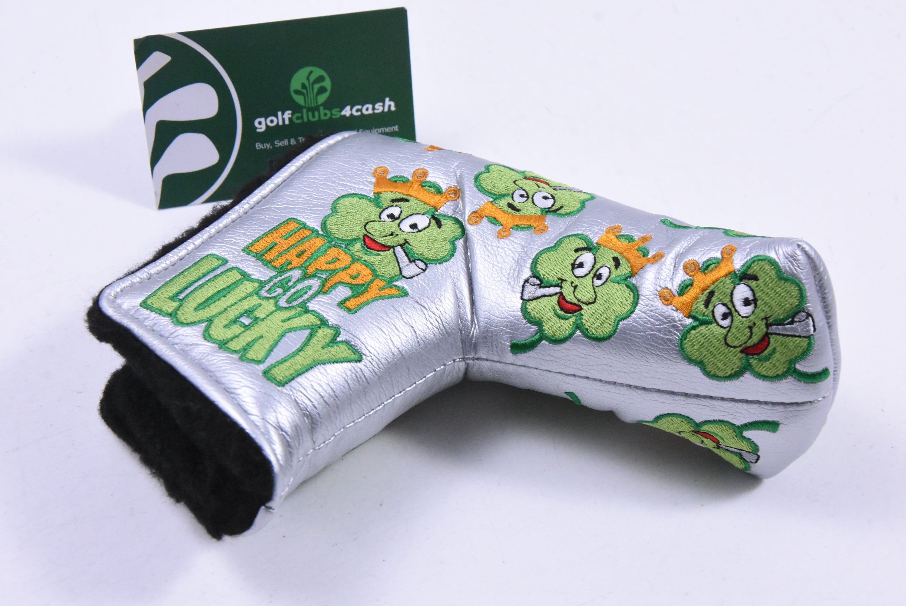 Scotty Cameron 2019 St Patricks Day Happy Go Lucky Putter Cover / Blade / Silver