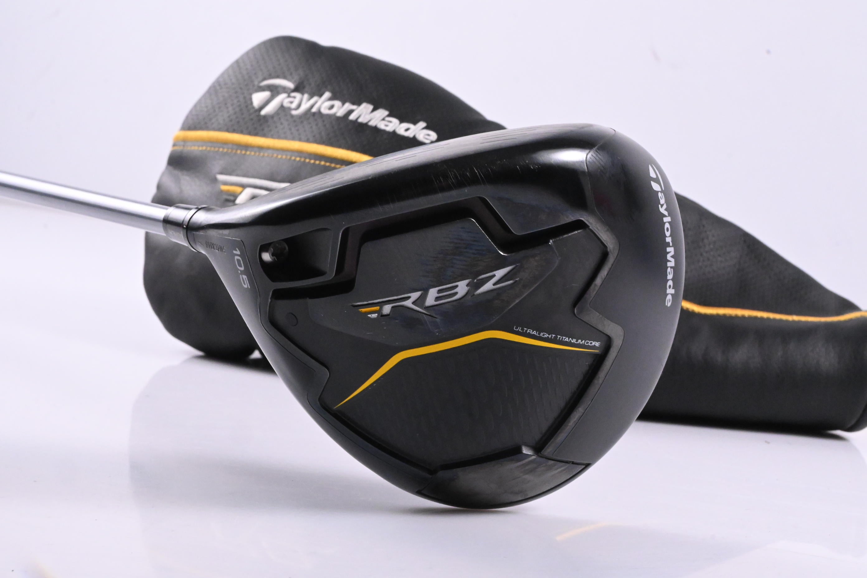 Left Hand Taylormade RBZ Black Driver / 10.5 Degree / Regular Flex Ozik 55