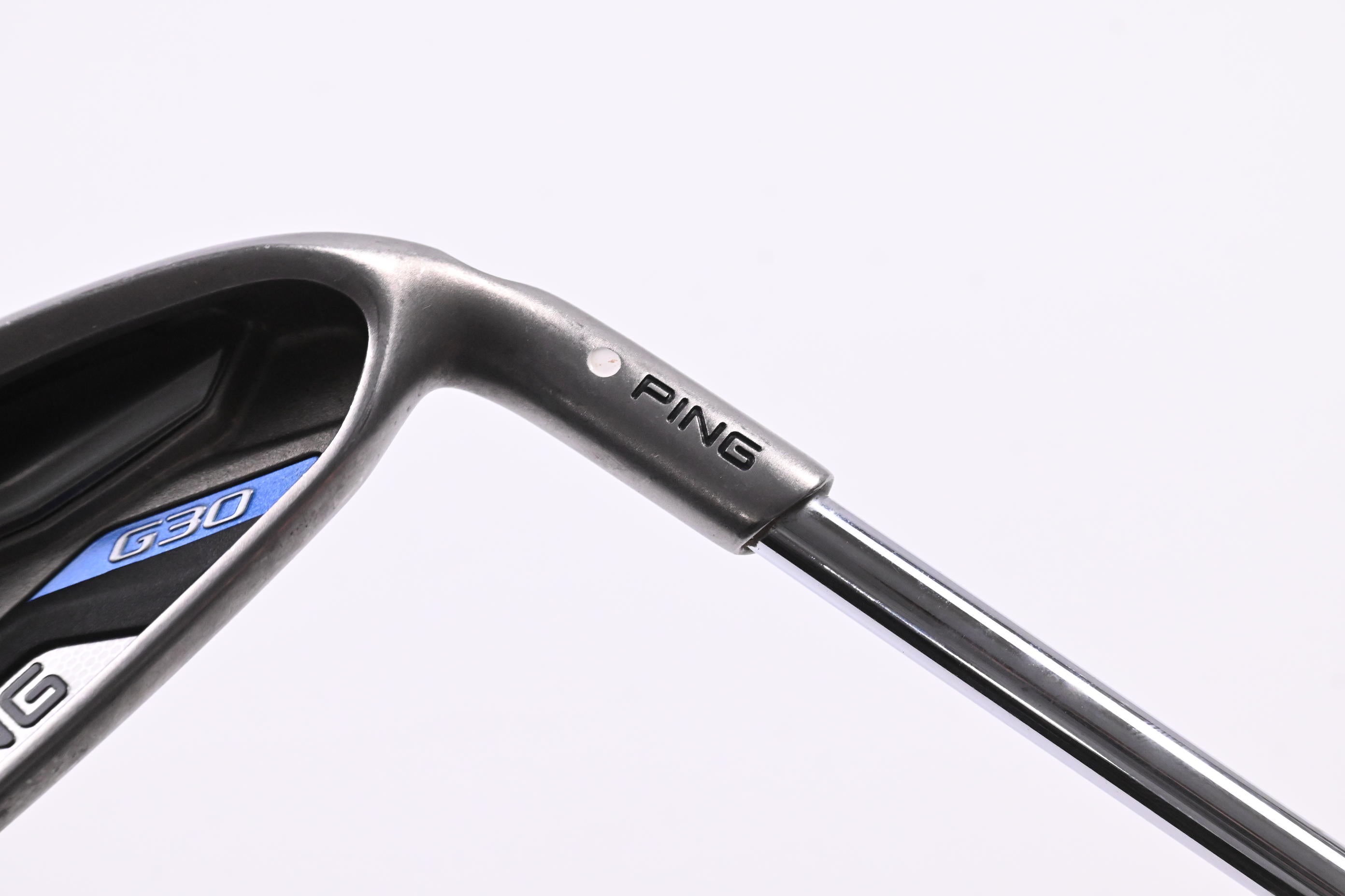 Ping G30 #4 Iron / 21 Degree / White Dot / Stiff Flex Ping CFS Distance Shaft