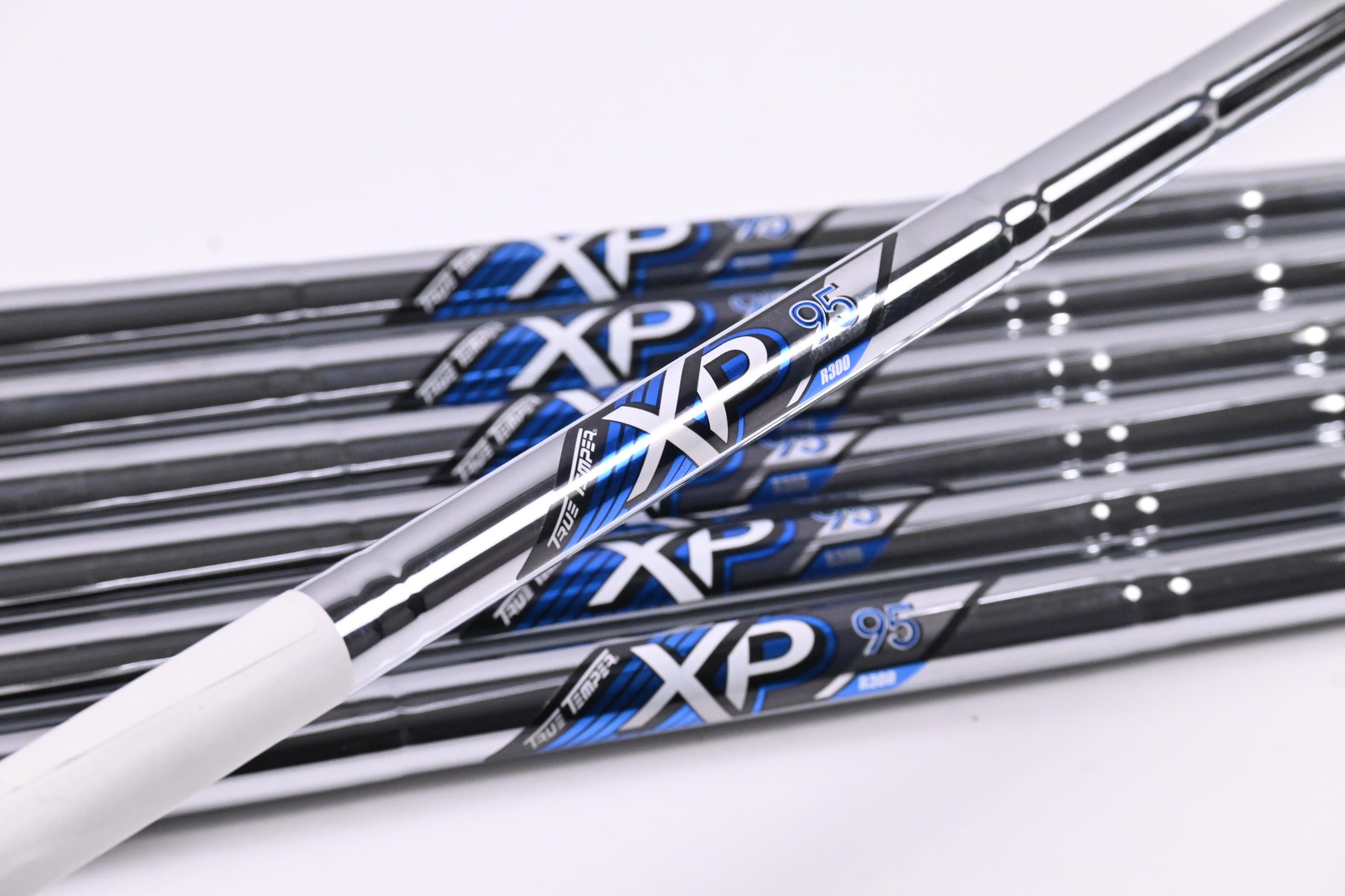 True Temper XP 95 R300 Iron Shafts / Regular Flex / Set Of 7 / .355" Tip