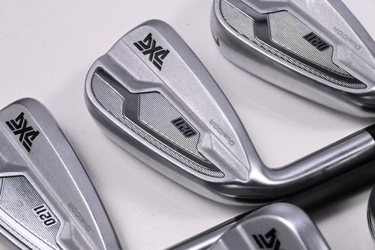 Left Hand PXG 0211 DC Irons / 5-PW+SW / Regular Flex MMT Black 70 Shafts