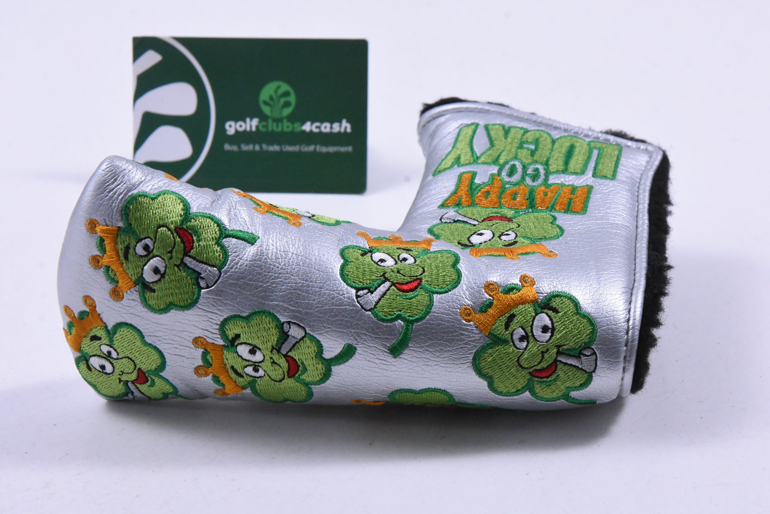 Scotty Cameron 2019 St Patricks Day Happy Go Lucky Putter Cover / Blade / Silver
