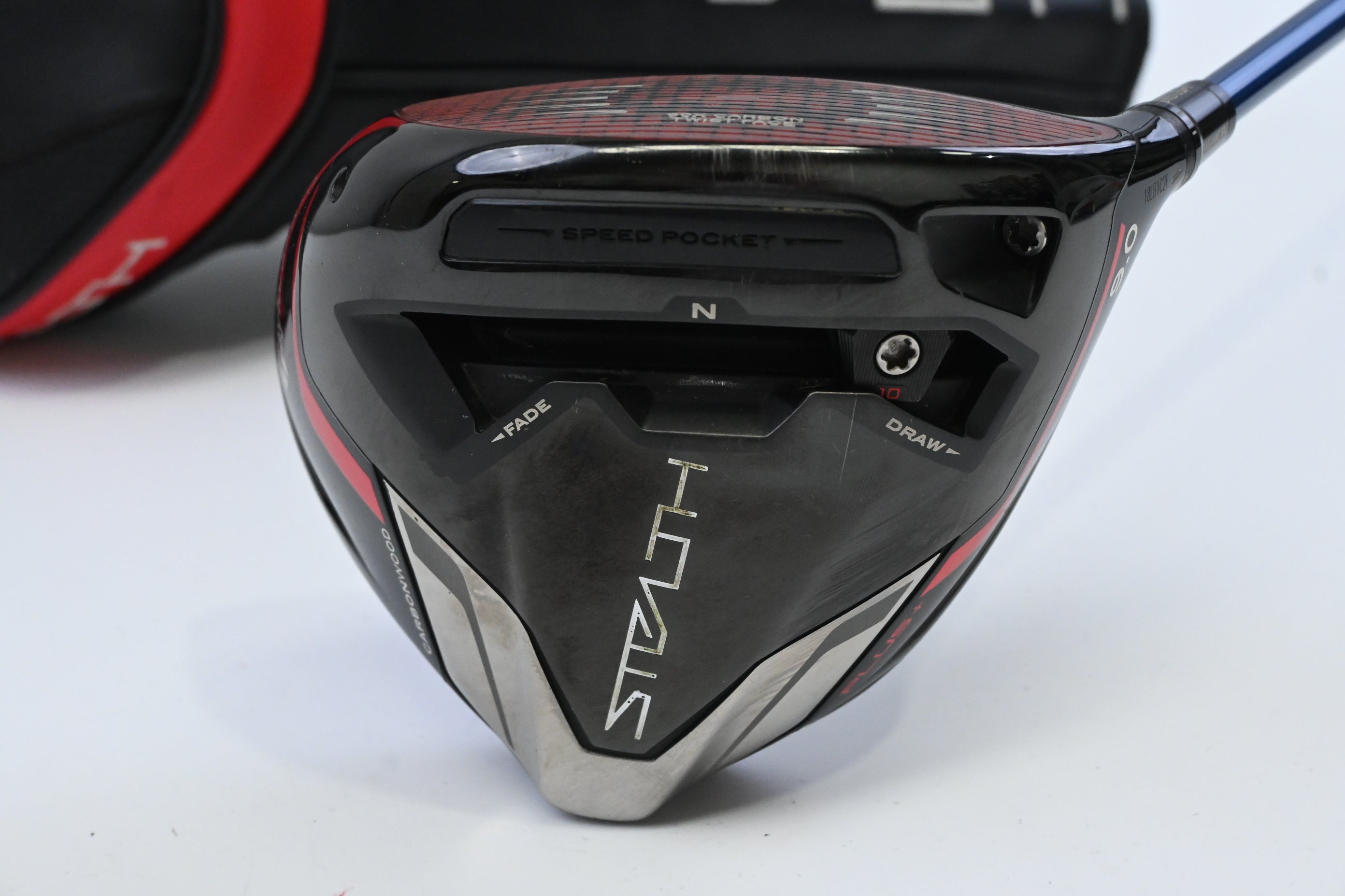 Taylormade Stealth Plus Driver / 9 Degree / Regular Flex Evenflow Riptide CB 50